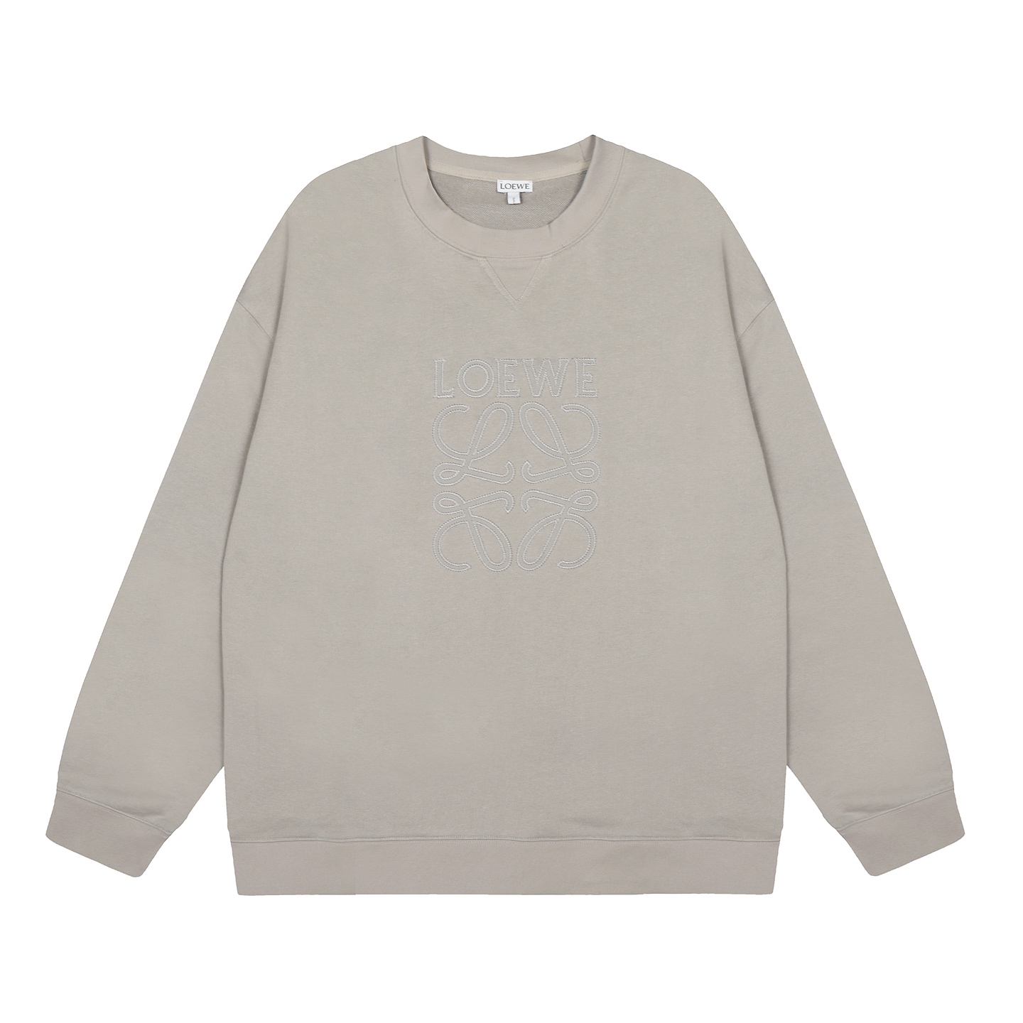 Loewe Classic Logo Embroidered Crewneck Sweatshirt - Timeless Style