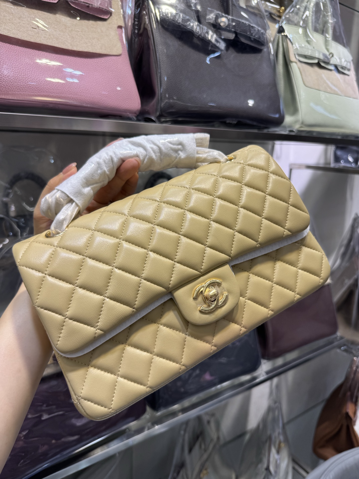Chanel /460/470 羊皮升级版三个尺寸采用新版六角螺丝
