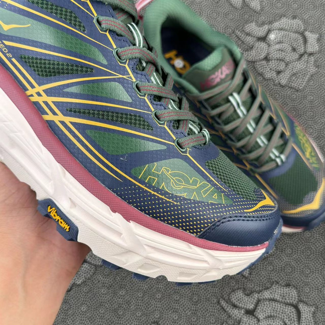 HOKA ONE ONE Mafate Speed 2 褐蓝色