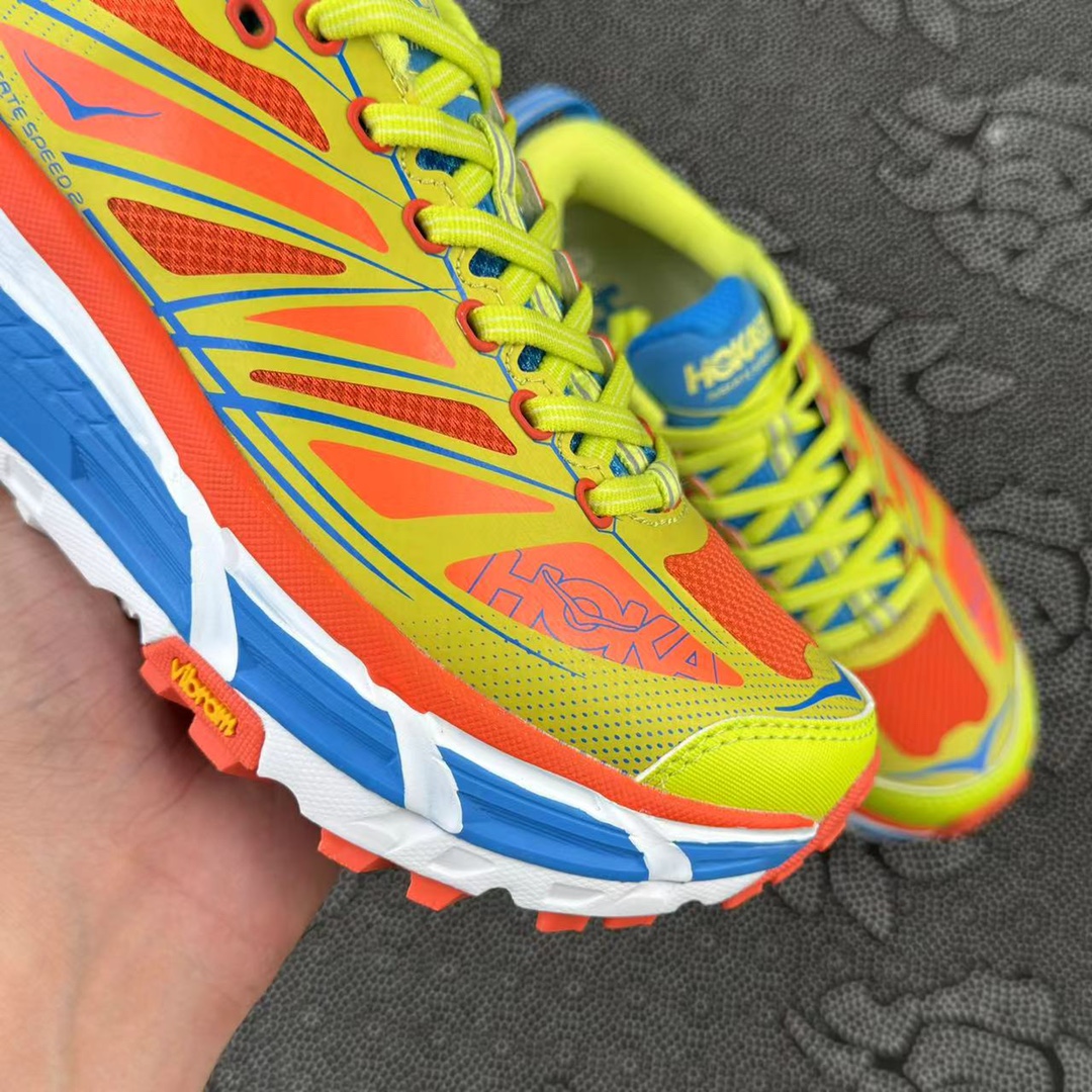 HOKA ONE ONE Mafate Speed 2 红蓝色