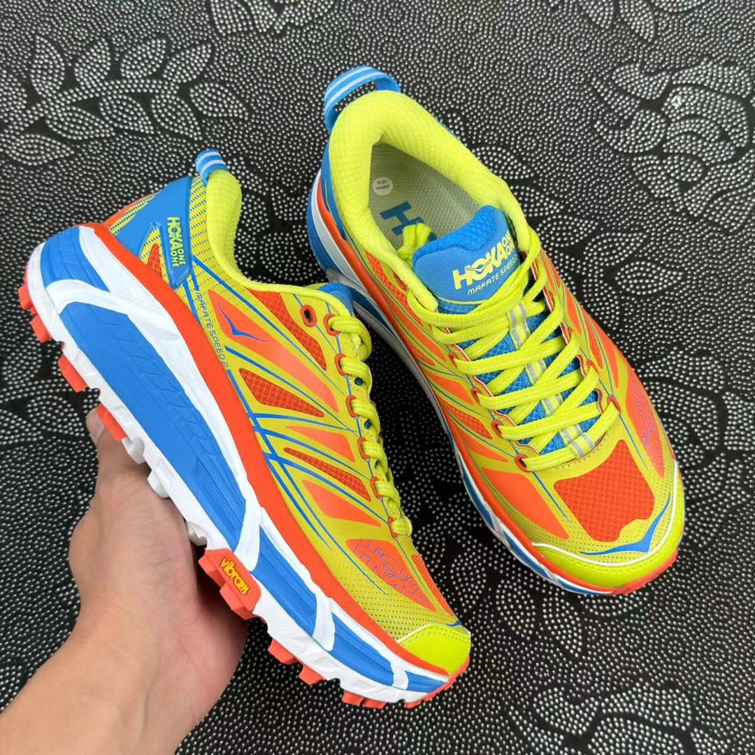 HOKA ONE ONE Mafate Speed 2 红蓝色