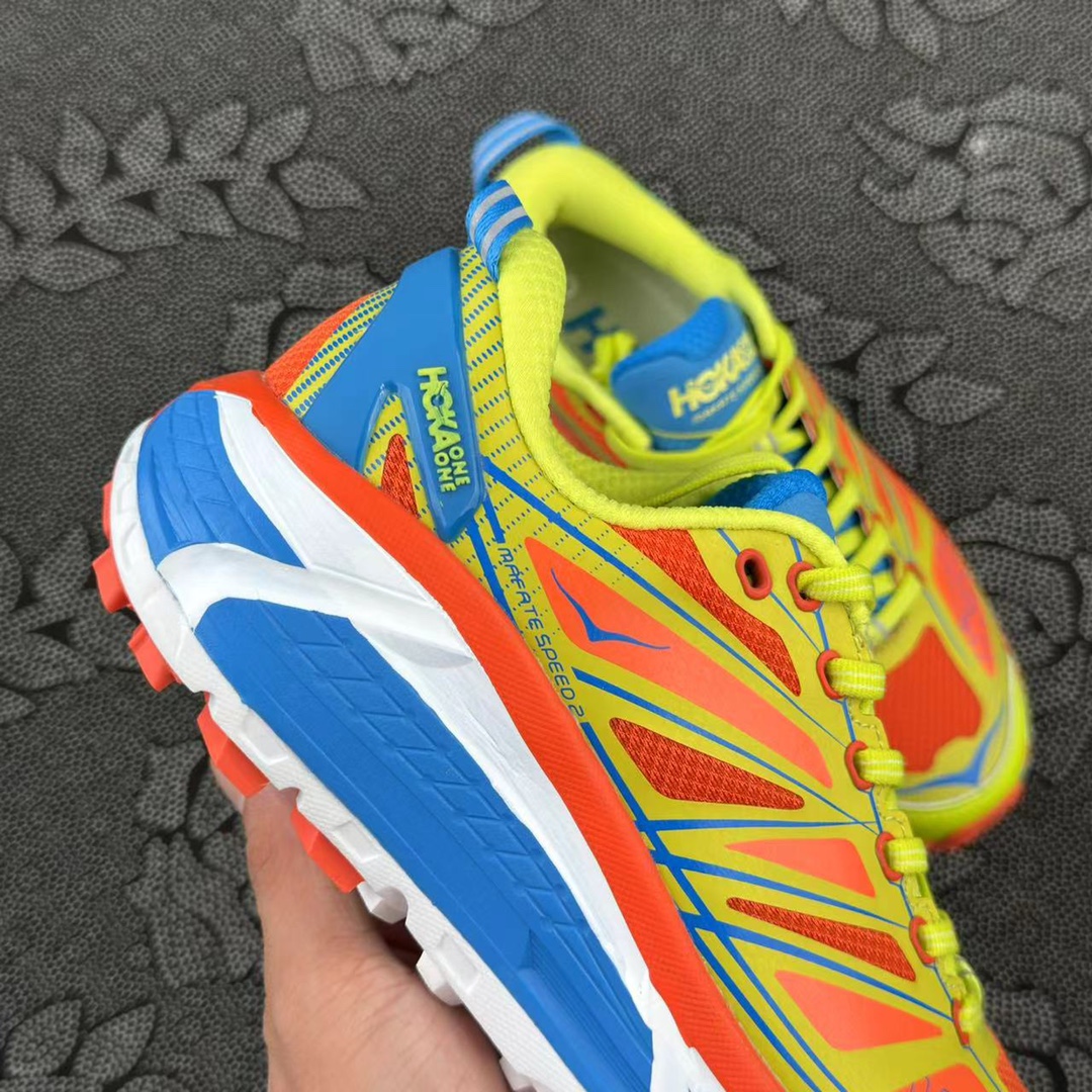 HOKA ONE ONE Mafate Speed 2 红蓝色