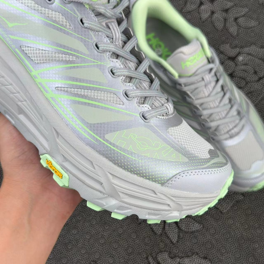 HOKA ONE ONE Mafate Speed 2 雾灰色