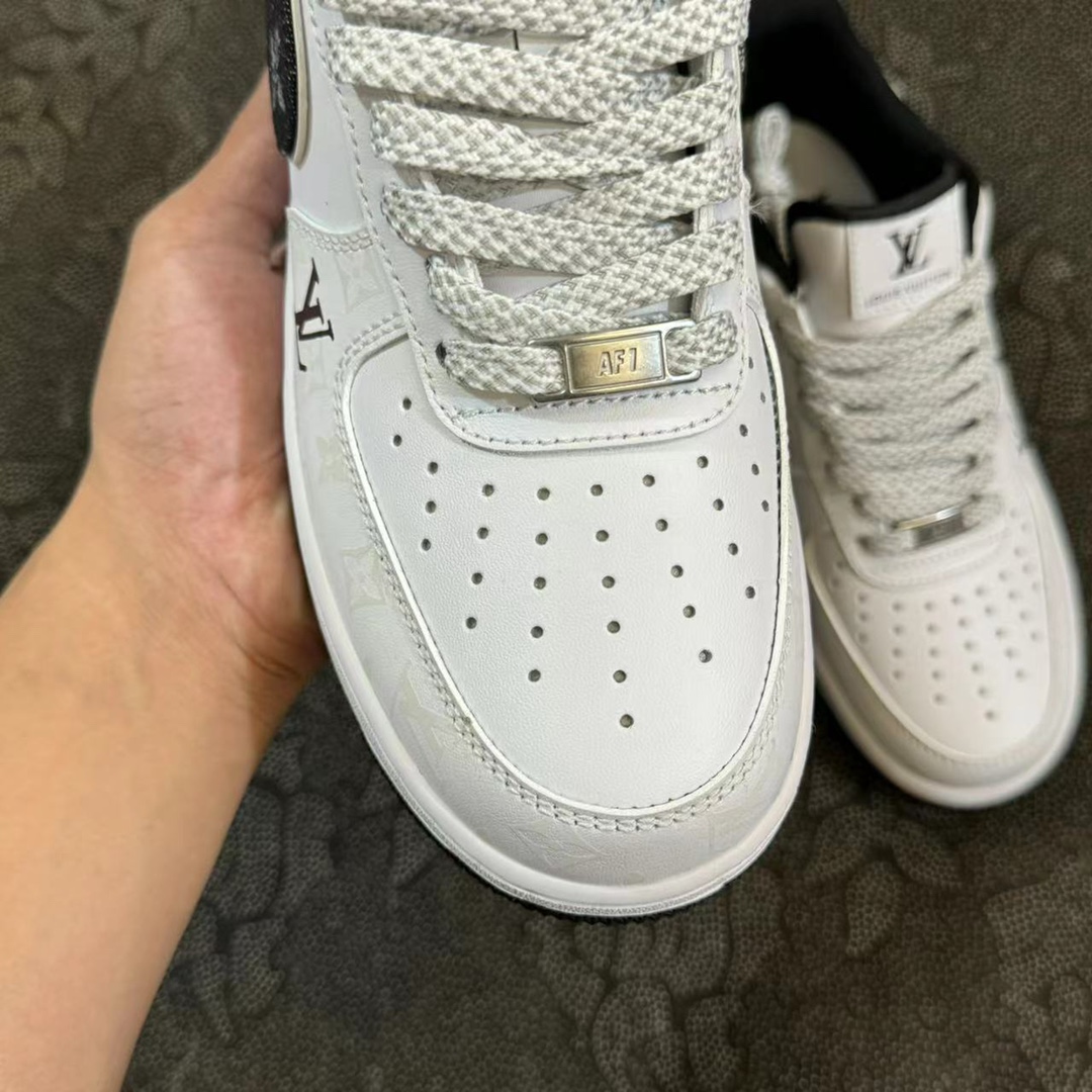 Af1白黑 Lv联名