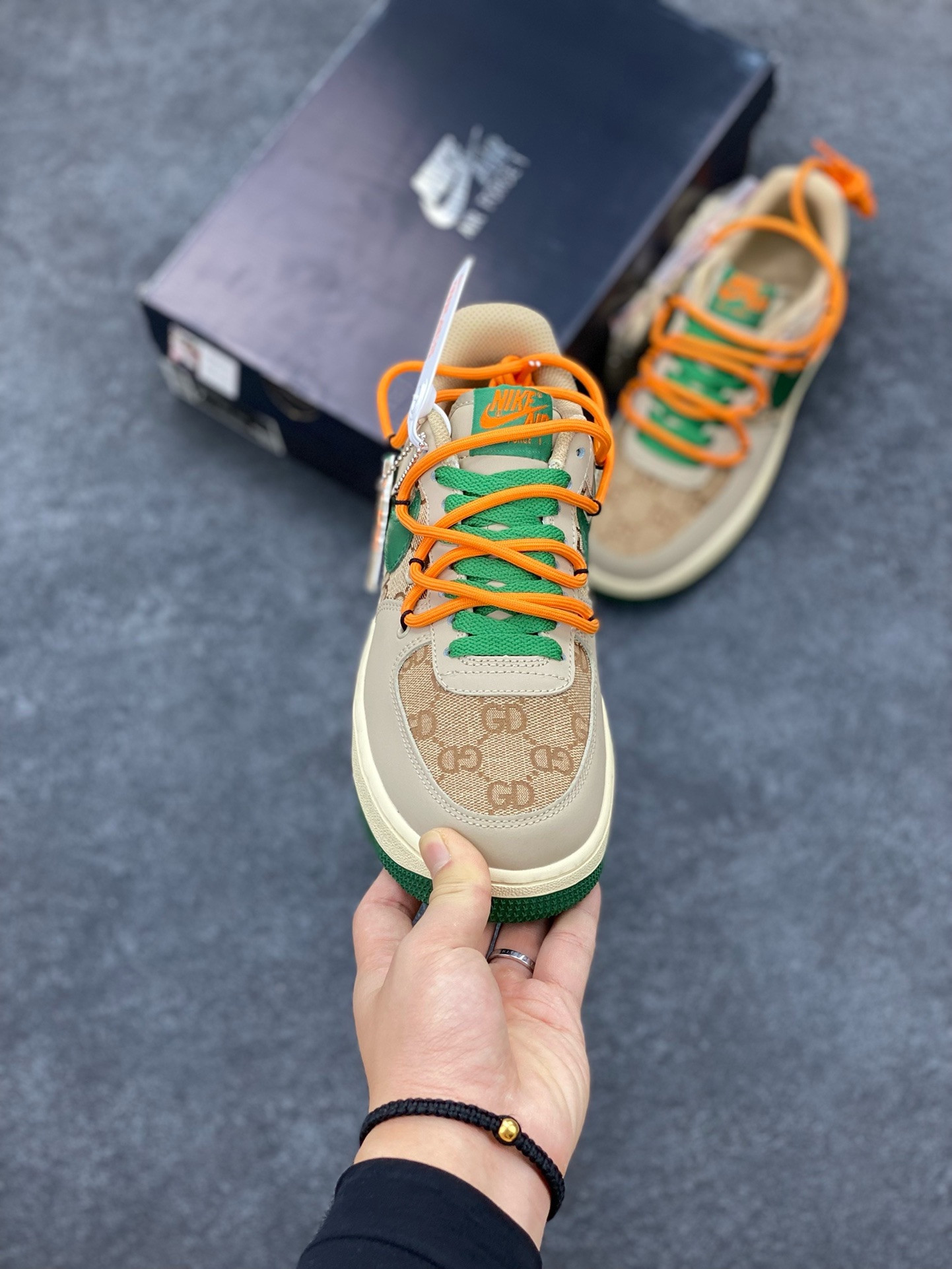 图片[2]-福利特价 Air Force 1\’07 Low Retro SP空军一号低帮经典百搭休闲运动板鞋“OW小脏鞋绑绳”原装级别 原楦头原纸板 打造纯正空军版型专注外贸渠道 全掌内置蜂窝气垫 原盒配件 原厂中底钢印、拉帮完美  货号：CV1724-109 尺码：36 36.5 37.5 38 38.5 39 40 40.5 41 42 42.5 43 44 44.5 45-选品中心