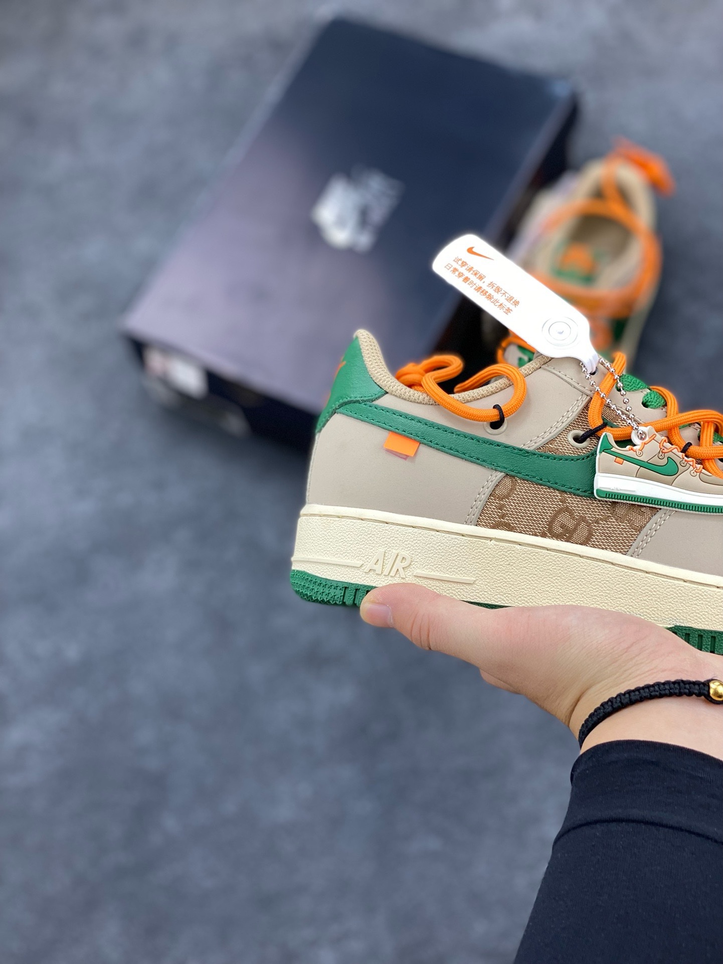 图片[6]-福利特价 Air Force 1\’07 Low Retro SP空军一号低帮经典百搭休闲运动板鞋“OW小脏鞋绑绳”原装级别 原楦头原纸板 打造纯正空军版型专注外贸渠道 全掌内置蜂窝气垫 原盒配件 原厂中底钢印、拉帮完美  货号：CV1724-109 尺码：36 36.5 37.5 38 38.5 39 40 40.5 41 42 42.5 43 44 44.5 45-选品中心