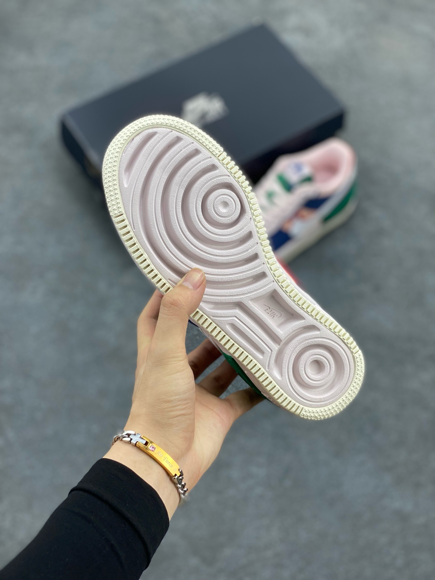 图片[5]-福利特价 NK Air Force 1 Shadow 轻量增高低帮百搭板鞋\”拼接马卡龙\” 全新少女系解构主义设计双层轻量EVA发泡中底+防滑RB橡胶外圈底鞋底 原楦头原纸板 打造纯正空军版型 专注外贸渠道 全掌内置蜂窝气垫 原盒配件 原厂中底钢印、拉帮完美 货号：CI0919-400 尺码：35.5 36 36.5 37.5 38 38.5 39 40 40.5 41 42-选品中心