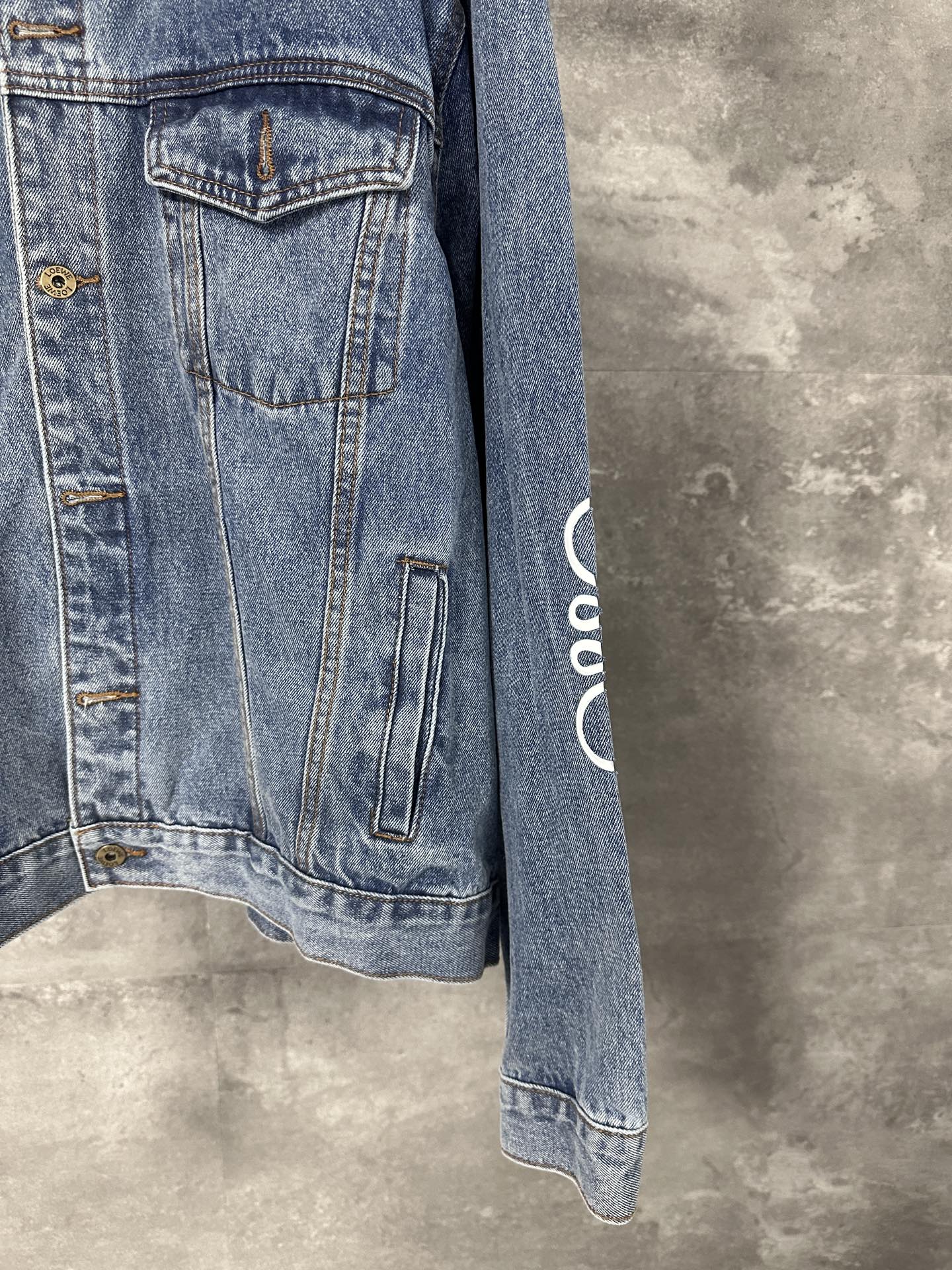 Loewe Anagram Denim Jacket, Authentic 24FW Design, Premium Quality 4 i1757097900352 5443 0 2