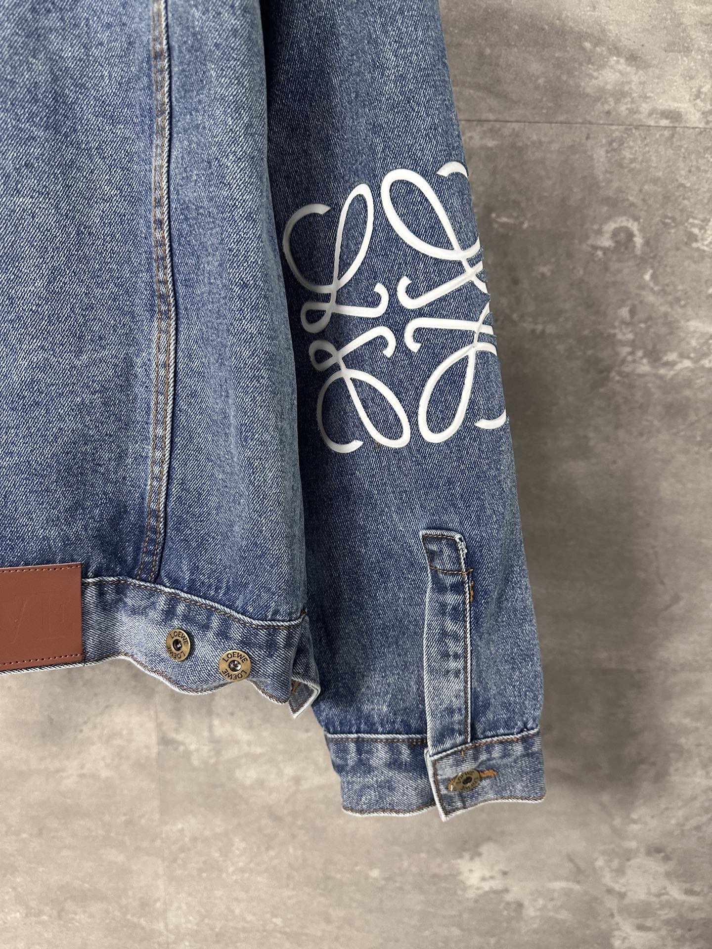 Loewe Anagram Denim Jacket, Authentic 24FW Design, Premium Quality 7 i1757097900356 6665 0 5