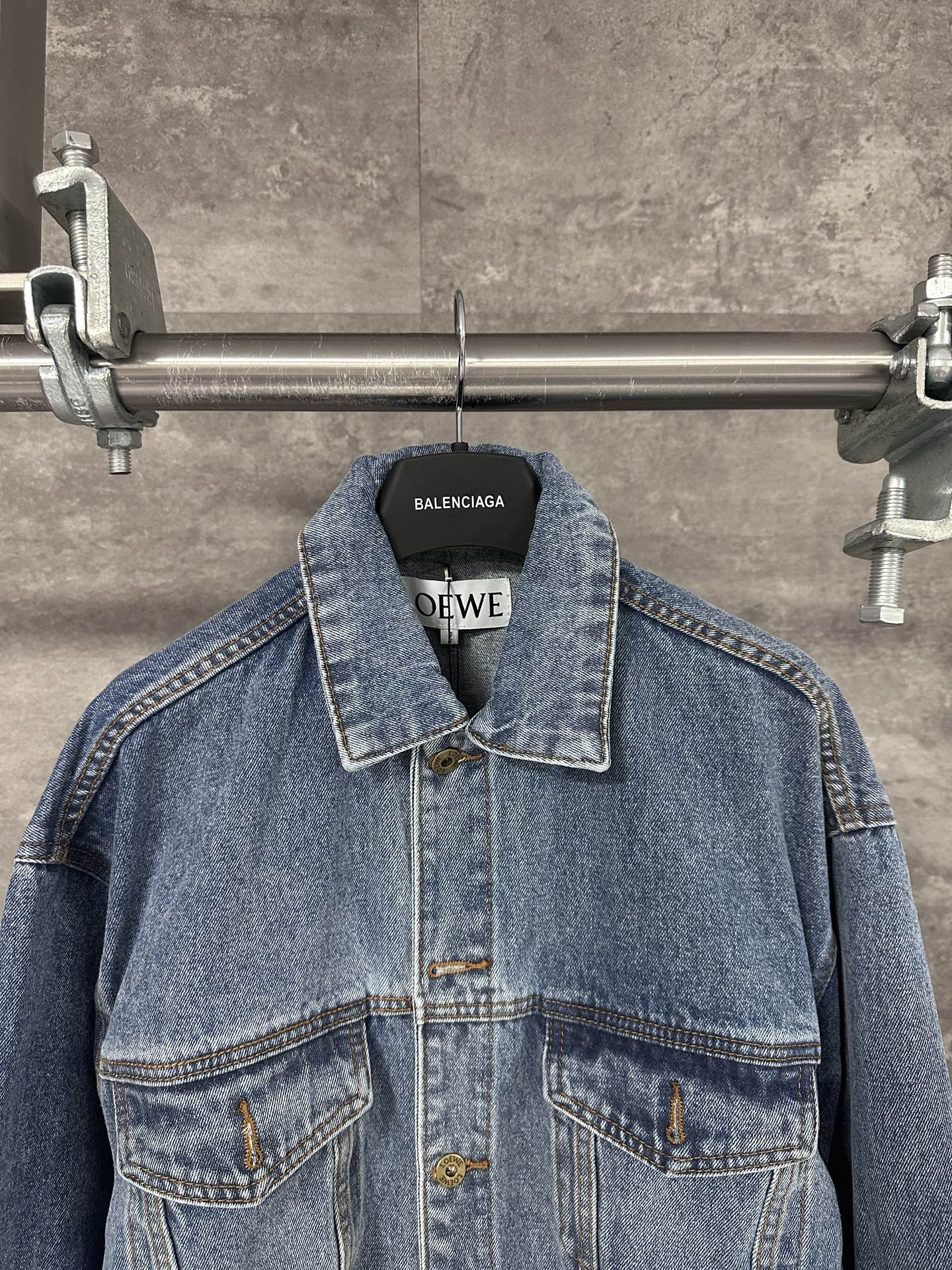 Loewe Anagram Denim Jacket, Authentic 24FW Design, Premium Quality 3 i1757097900370 6699 0 1