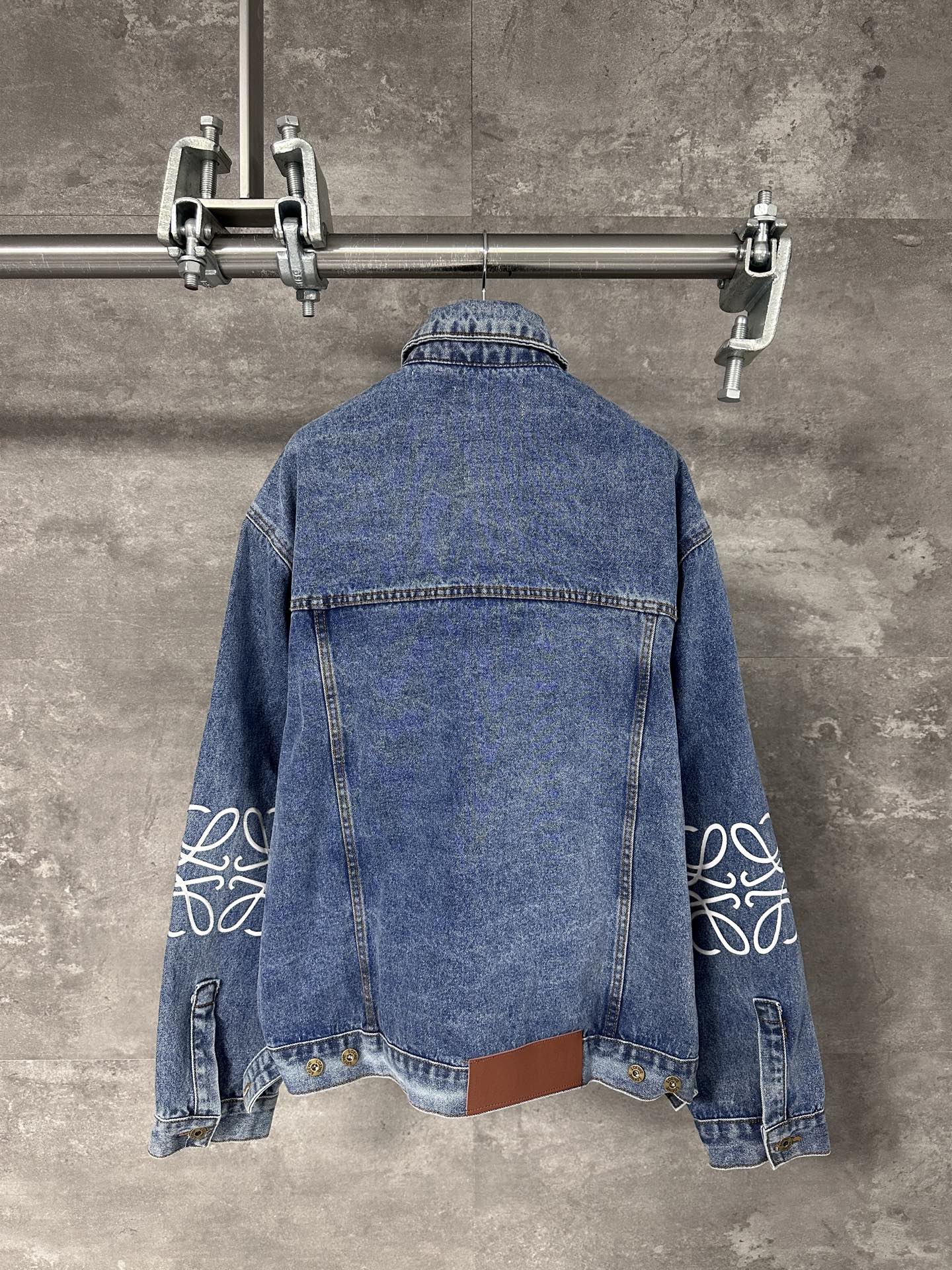 Loewe Anagram Denim Jacket, Authentic 24FW Design, Premium Quality 6 i1757097901819 1960 0 4