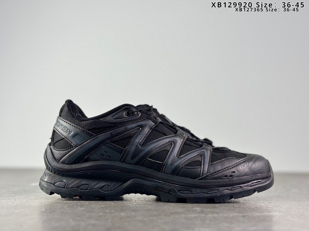 🈴️💰250
法国户外品牌-萨洛蒙 Salomon XT-Quest 
ADV XT 3D探索者系列 纯原版本
潮流越野机能户外休闲运动跑步鞋
采用透气网布与防护皮革组合鞋面材质 
牛角扣系带开合 欧索莱环保去臭环型组合鞋垫 外置4D先进科技以及Contagrip大底
官方货号: 412322 21 G0FX
尺码：36 36.5 37 38 38.5 39 40 40.5 41.5 42 42.5 43 44 45
编码XB127365