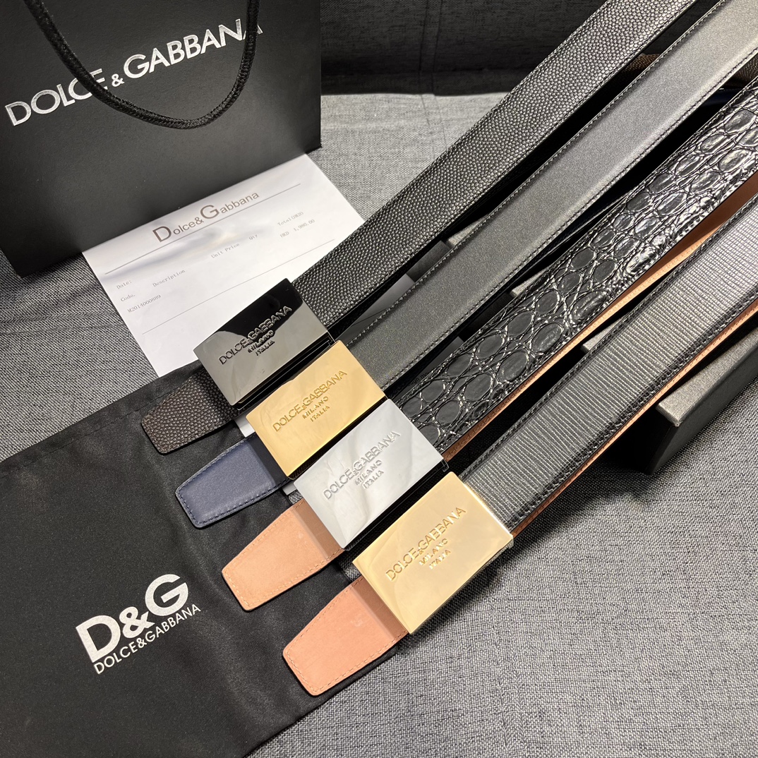Dolce & Gabbana Milano: P403 Purchases Regular and New Men’s Belts. - 图片 9