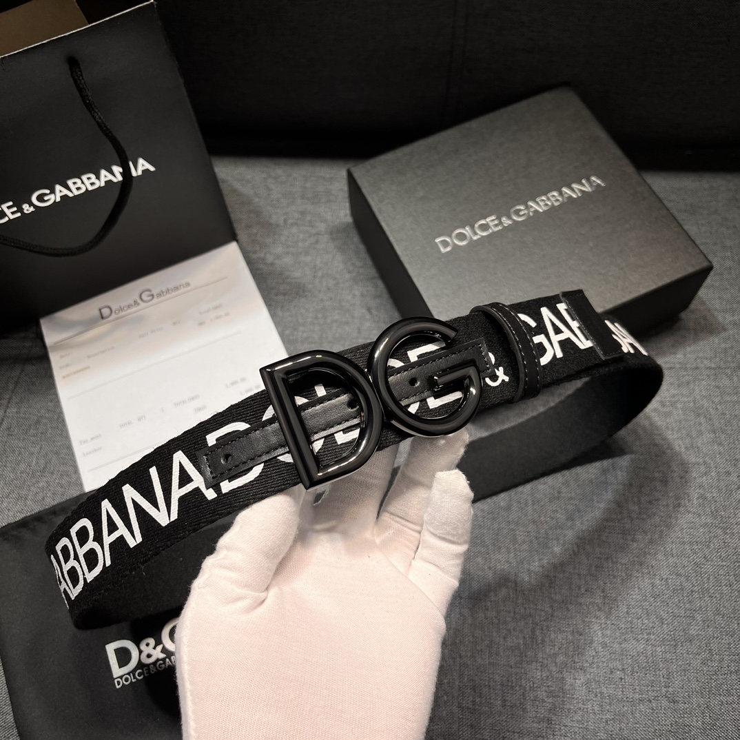 Authentic 3.8cm Wide Dolce & Gabbana Man’s Knitting Belt Purchase Guide - 图片 5