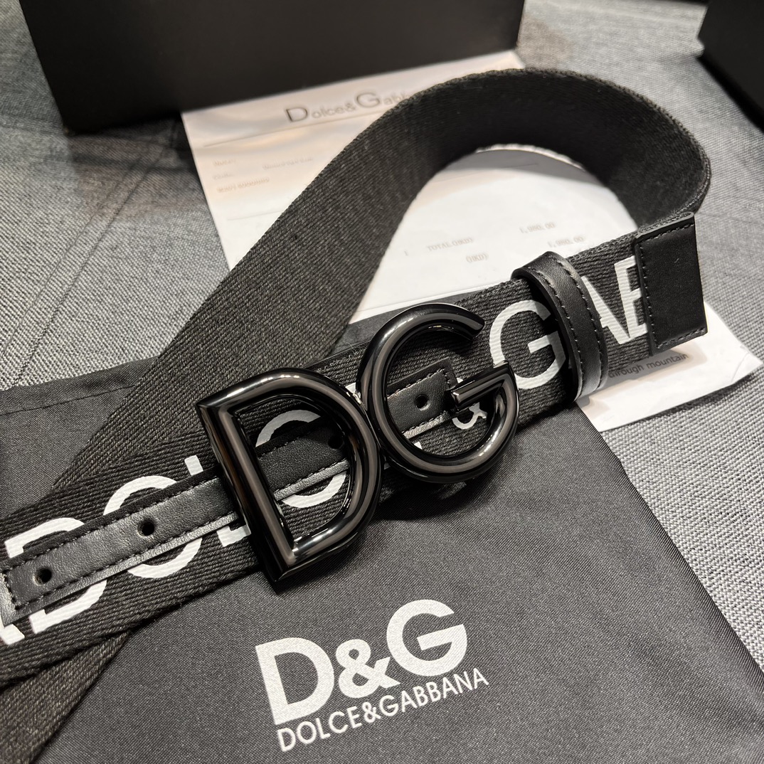 Authentic 3.8cm Wide Dolce & Gabbana Man’s Knitting Belt Purchase Guide - 图片 6