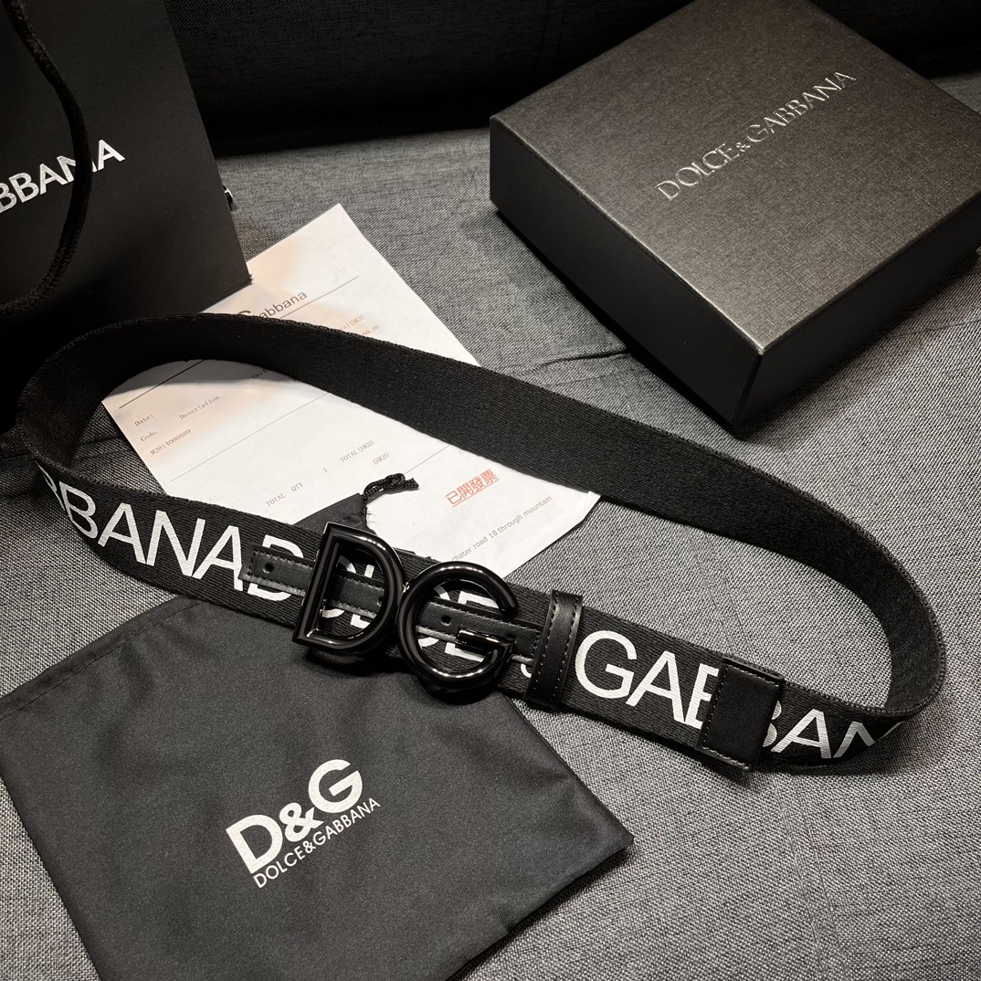 Authentic 3.8cm Wide Dolce & Gabbana Man’s Knitting Belt Purchase Guide - 图片 3