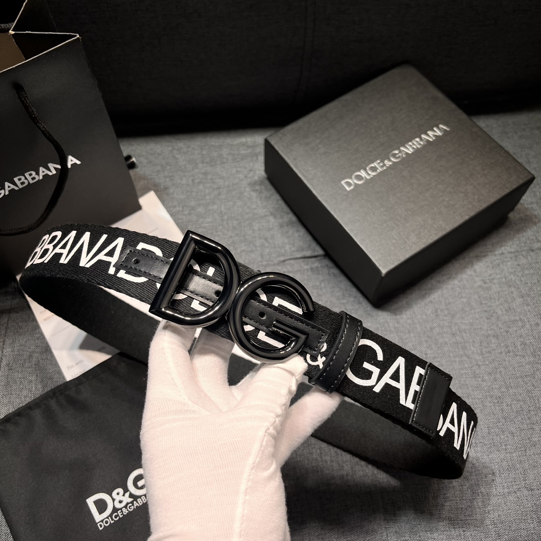 Authentic 3.8cm Wide Dolce & Gabbana Man’s Knitting Belt Purchase Guide - 图片 4