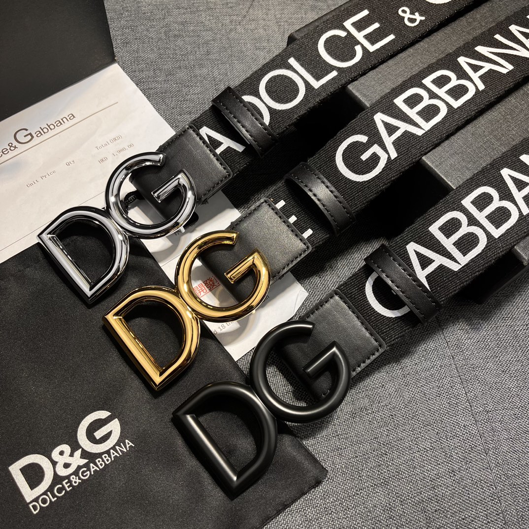Authentic 3.8cm Wide Dolce & Gabbana Man’s Knitting Belt Purchase Guide - 图片 2