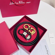Ferragamo · 一带双扣 此款采用進口皮制作·專櫃原單品質·搭配原版Gancio五金·3.5cm规格·可调式皮带 Ferragamo · 一带双扣 此款采用進口皮制作·專櫃原單品質·搭配原版Gancio五金·3.5cm规格·可调式皮带