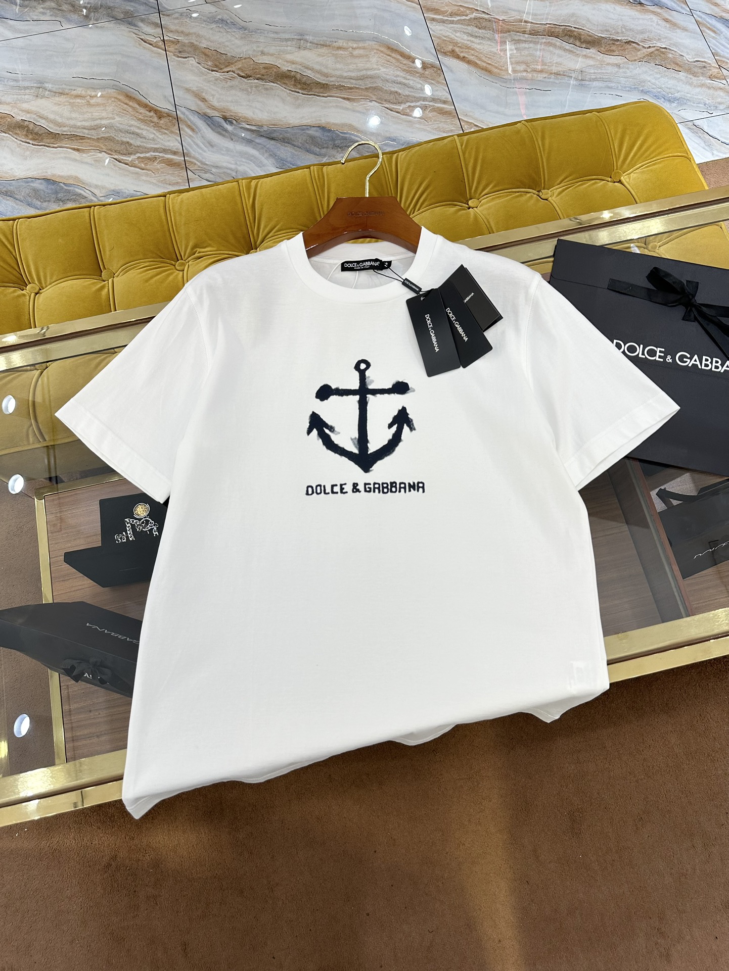 2024SS新款T恤 海航系列 完美印花logo 原版定制面料 OS微阔版型 上身超好看 码数44-54