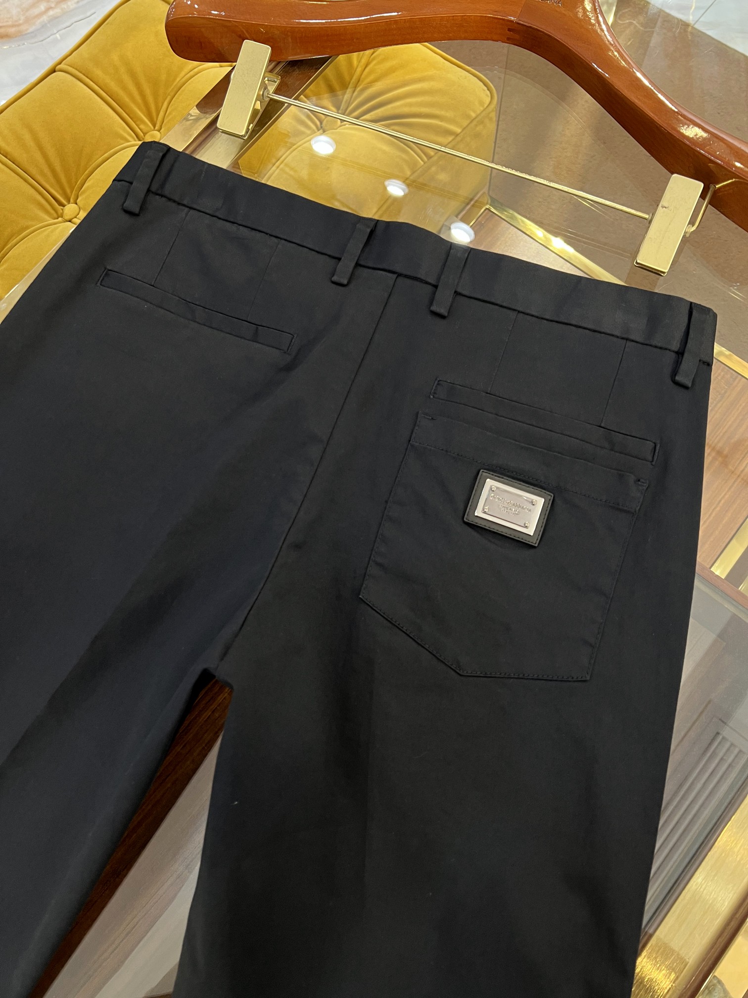 Dolce & Gabbana Slim-Fit Stretch Cotton Casual Pants - Classic Style 5 a1741010859521 4032
