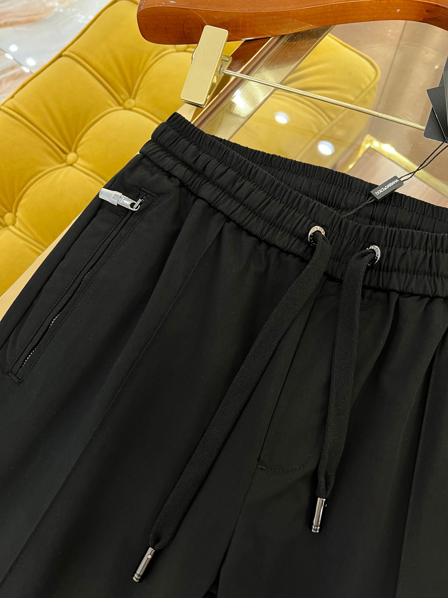 “2025 SS🔥DG Leisure Pants with Iron Logo, Cotton Fabric, Zipper Hardware, Size 44-54” - 图片 5