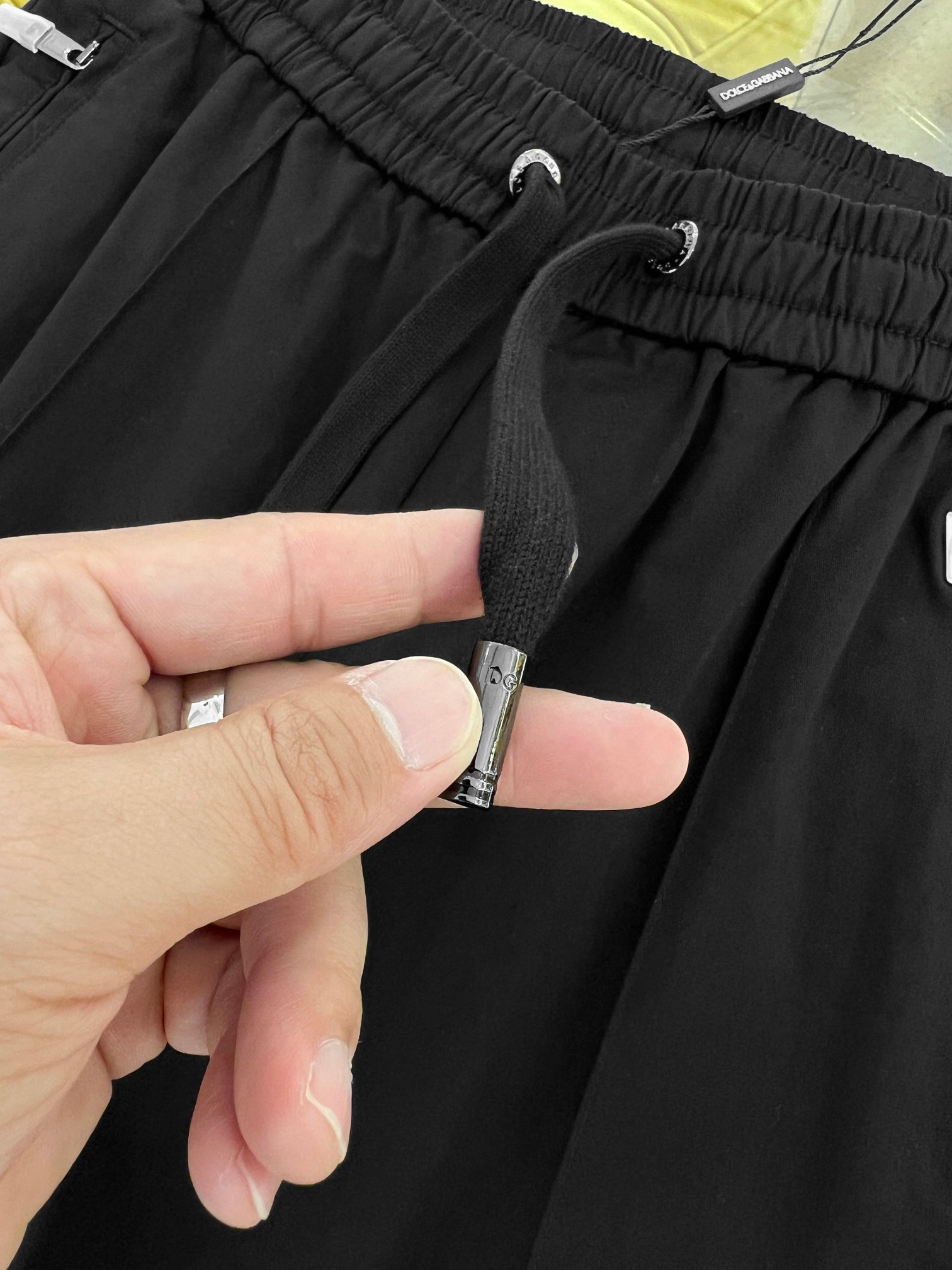“2025 SS🔥DG Leisure Pants with Iron Logo, Cotton Fabric, Zipper Hardware, Size 44-54” - 图片 6