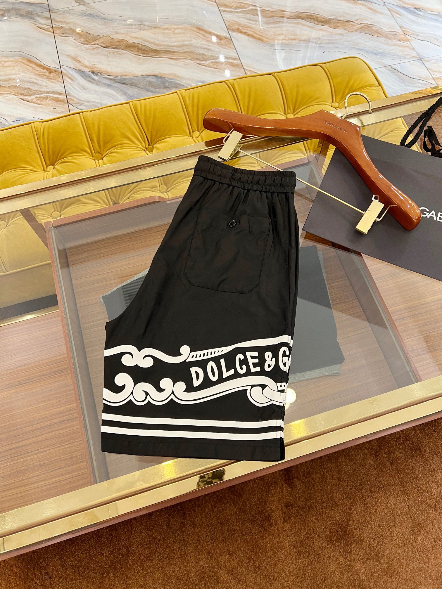 2025SS🔥DG最新款套装 印花休闲短裤 满身DG字母提花丝料定...