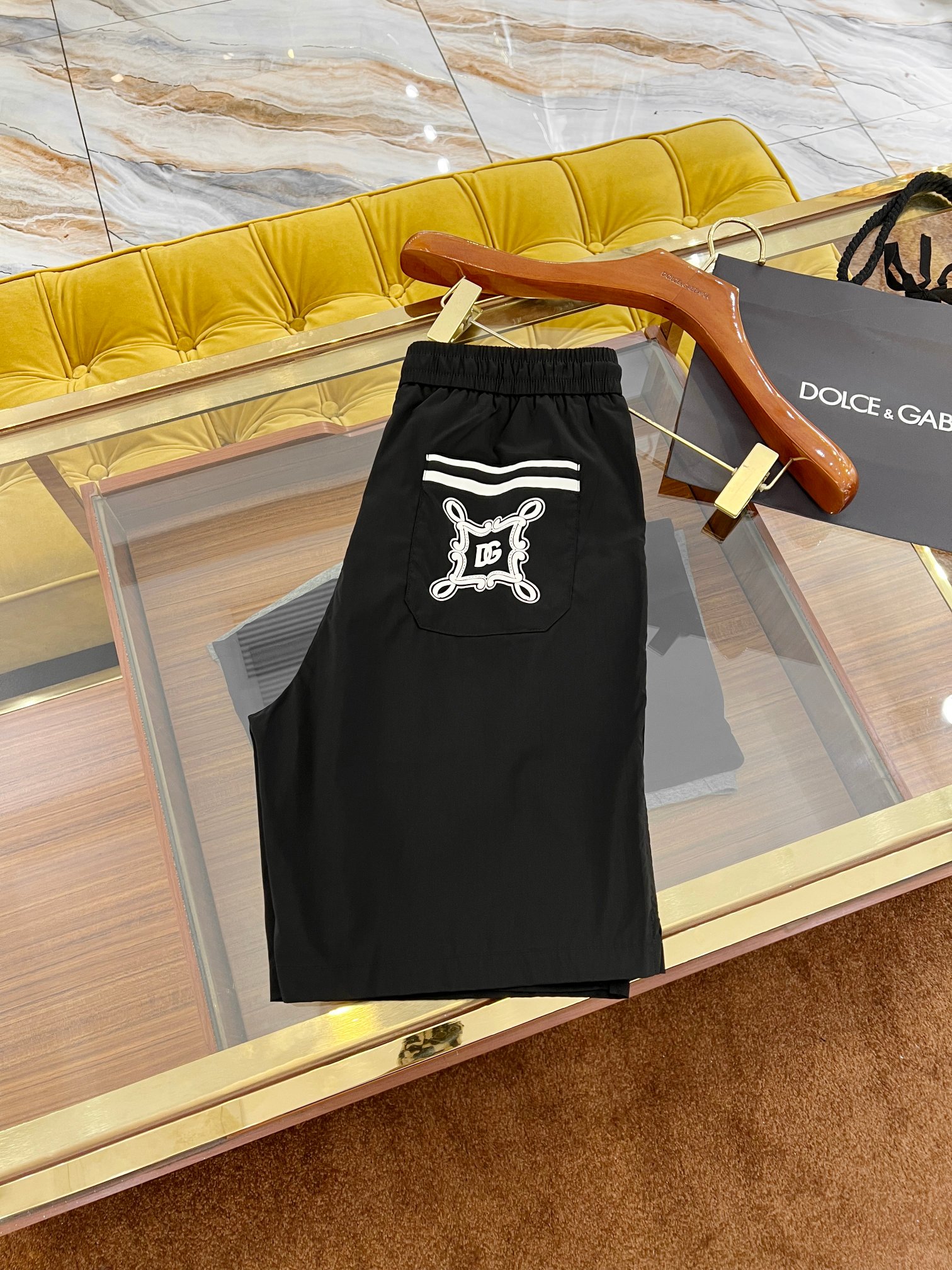 2025SS🔥DG最新款套装 印花休闲短裤 优质纯棉衬衫面料 完...