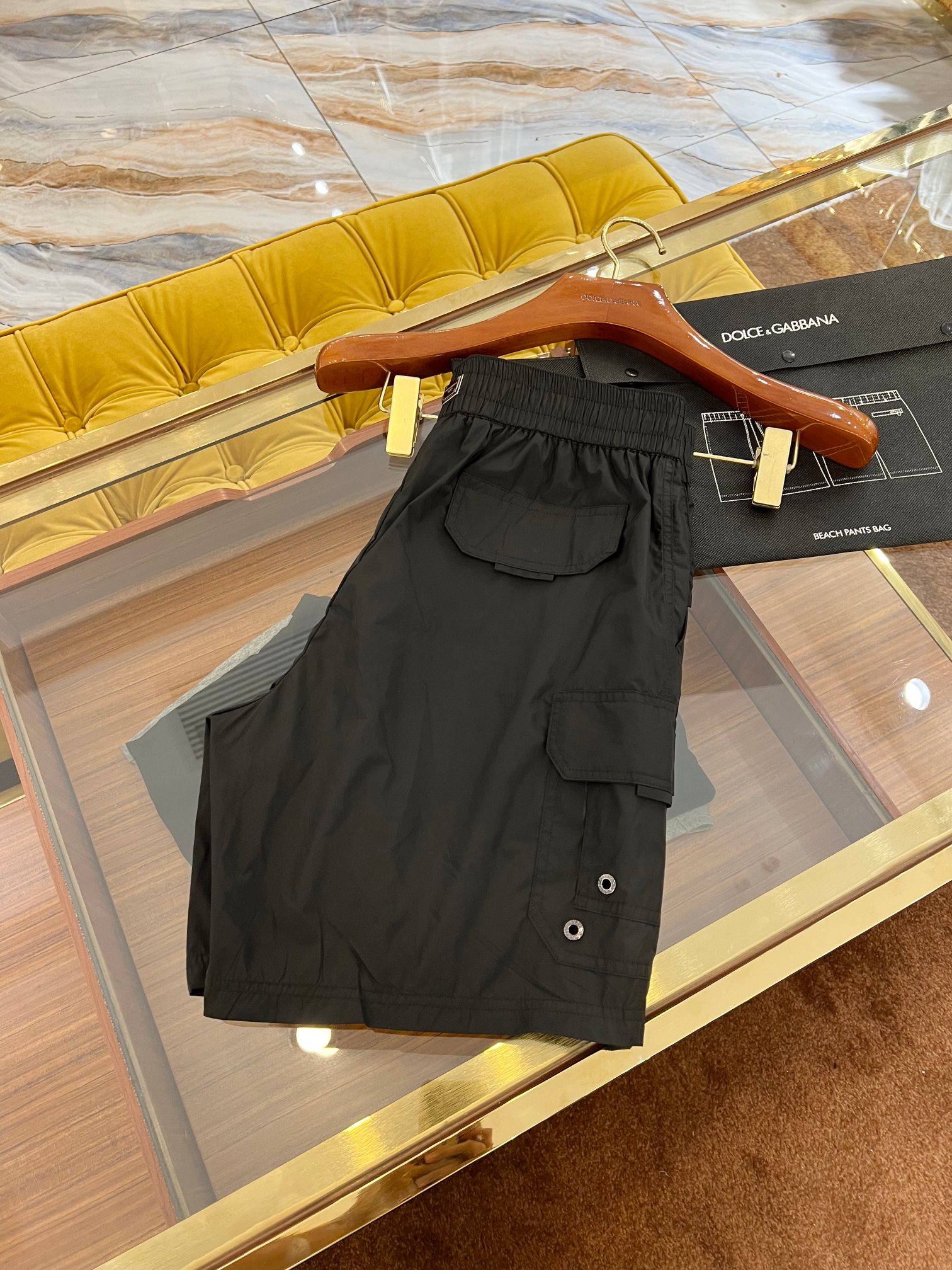 “Exclusive Heavy Work Design Shorts by P618, 2025SS🔥DG: Perfect Details & Custom Branding” - 图片 9