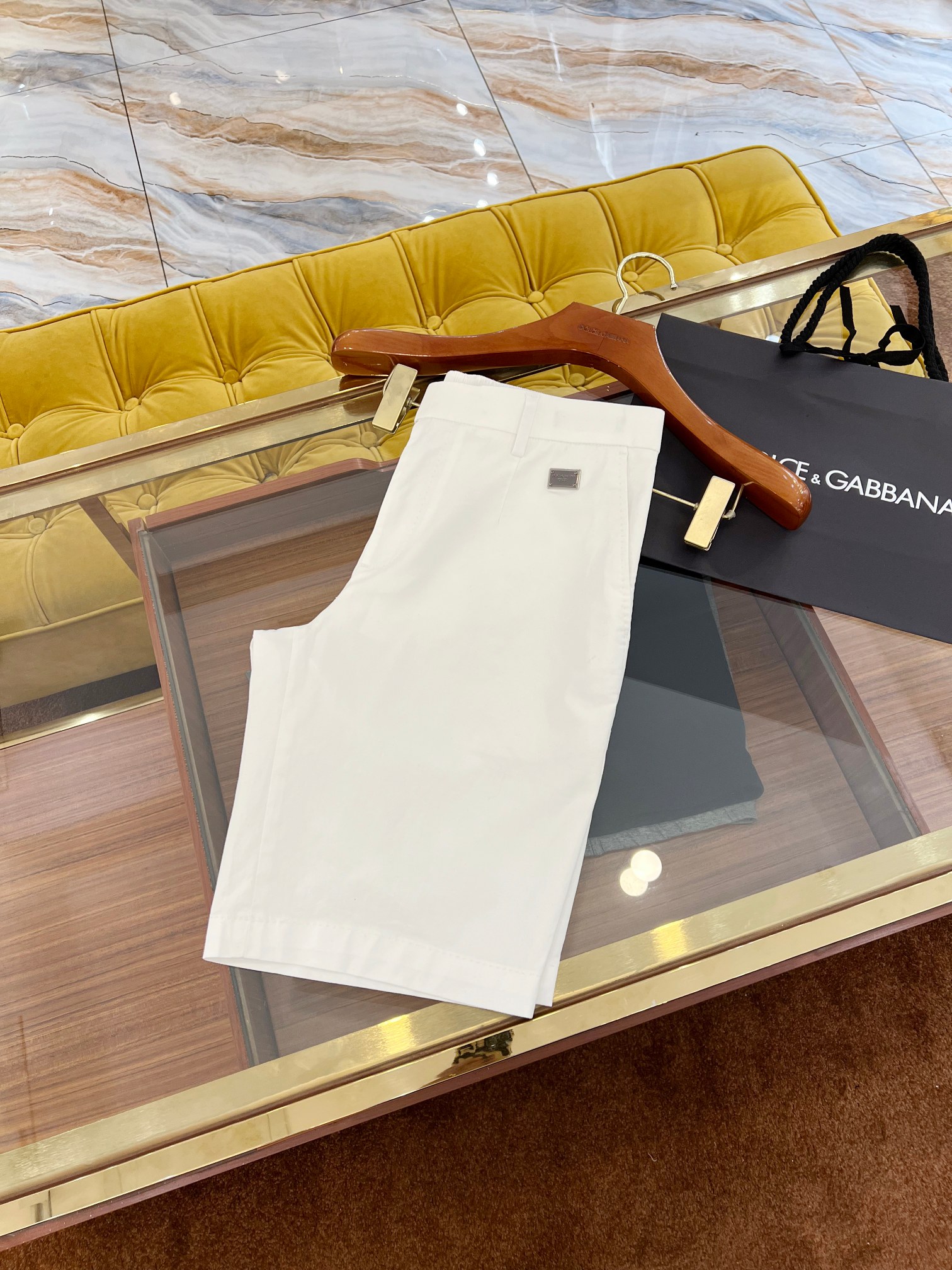 2025SS🔥DG新款休闲短裤 独家小铁牌定制logo 完美细节全部...