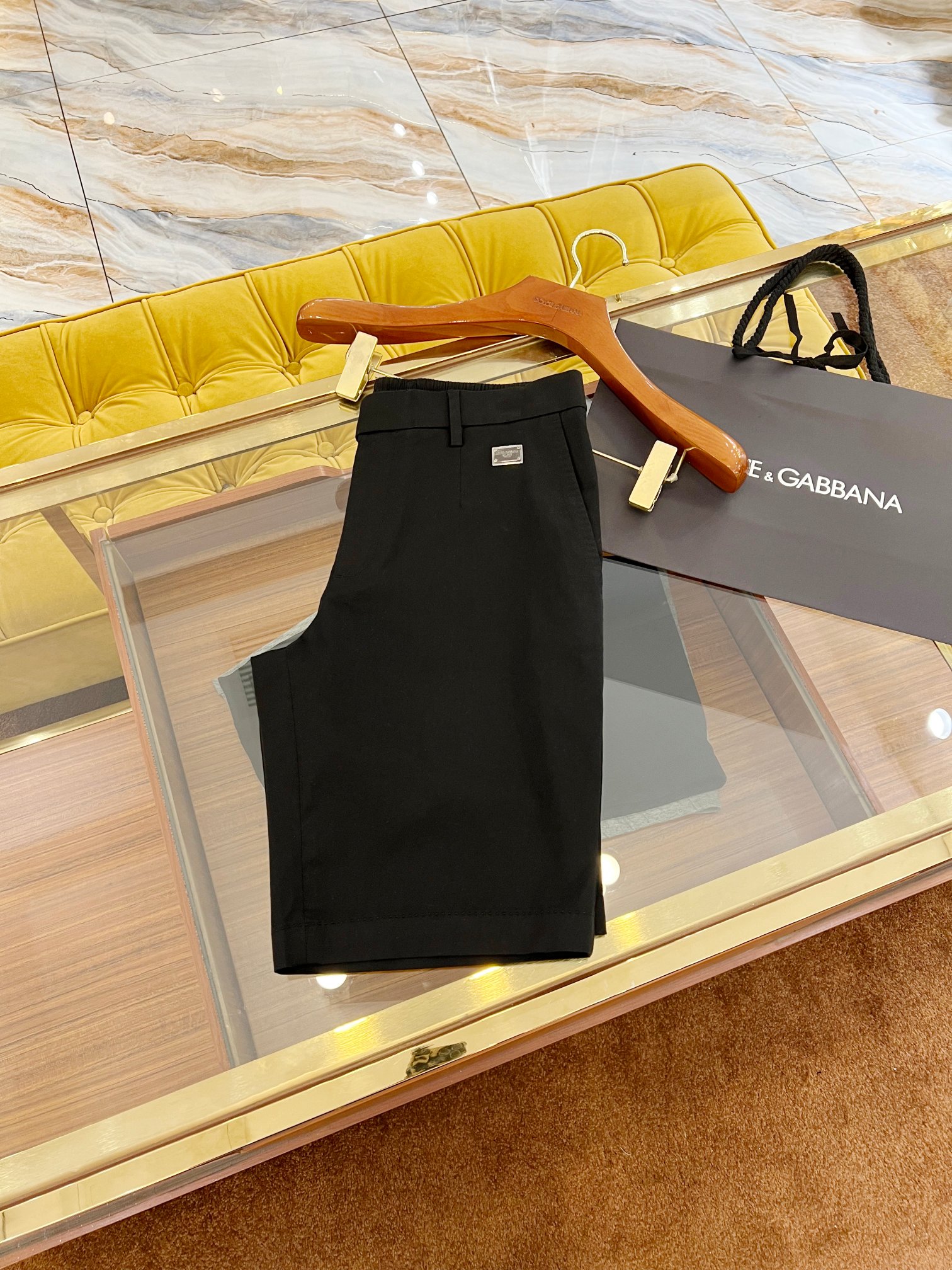 2025SS🔥DG新款休闲短裤 独家小铁牌定制logo 完美细节全部...