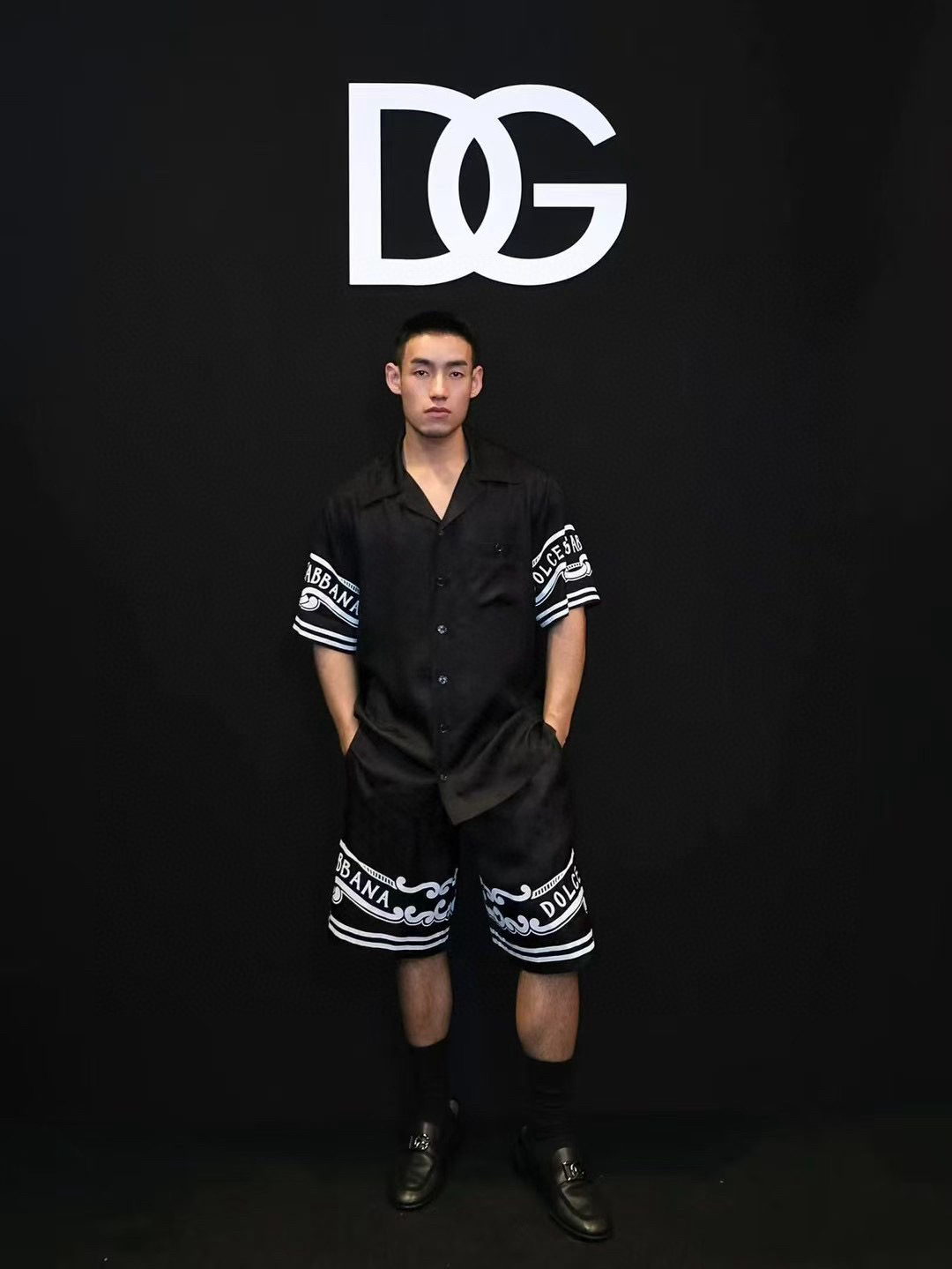 提花DG套装 太帅了