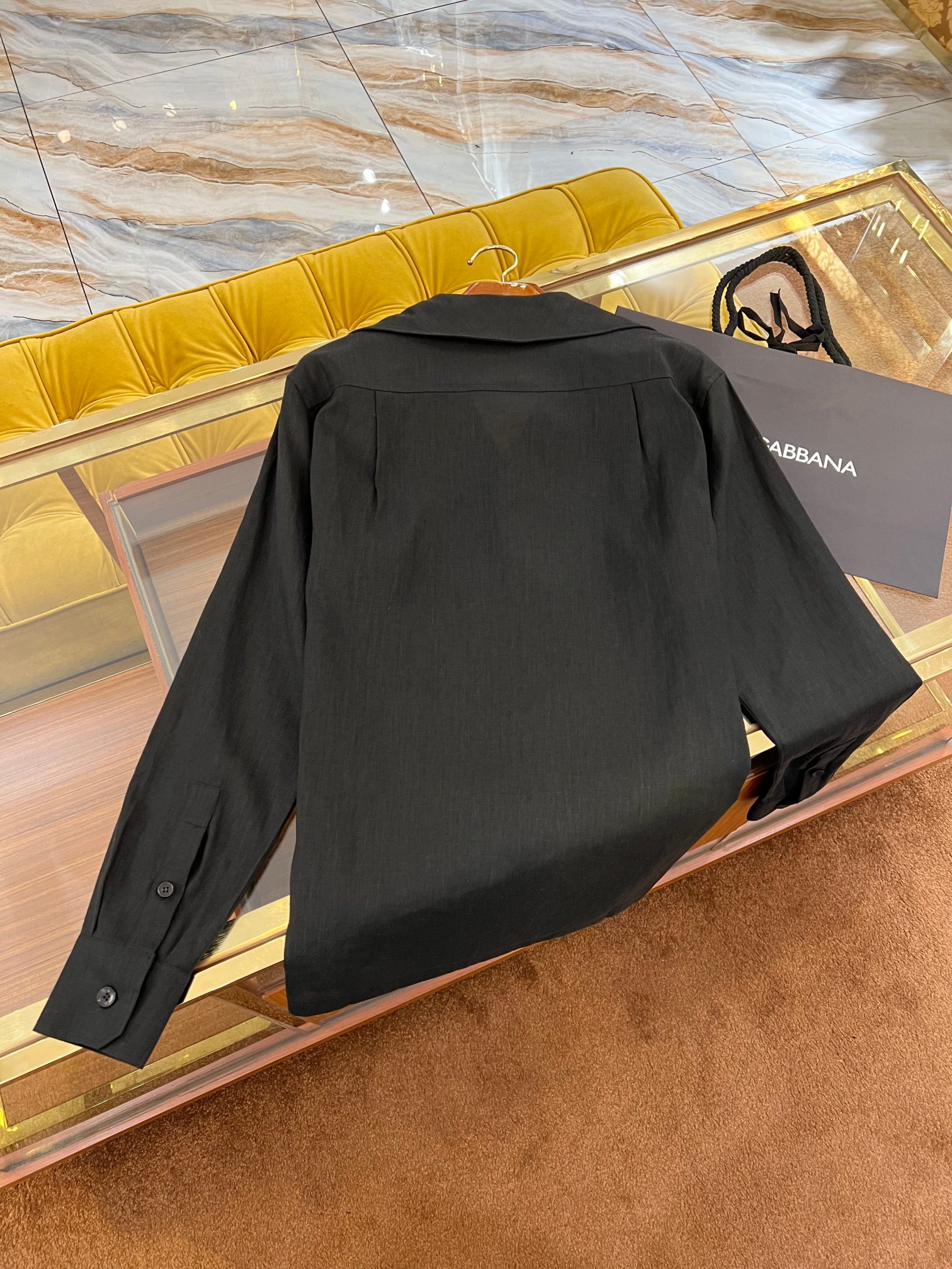 “2025 SS+DG New Flax Shirt with Unique Naval Design for Fashioners” - 图片 2