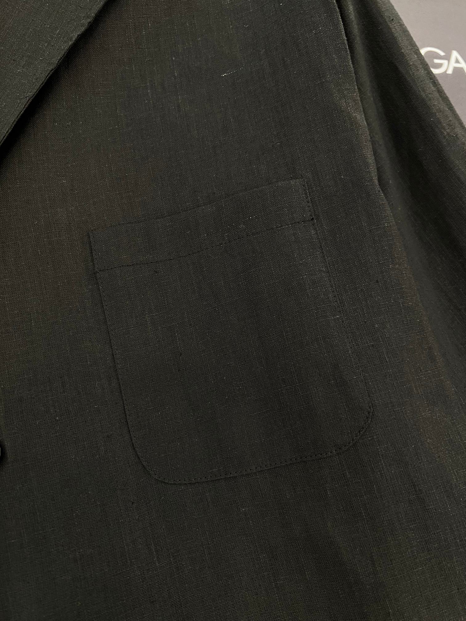 “2025 SS+DG New Flax Shirt with Unique Naval Design for Fashioners” - 图片 6