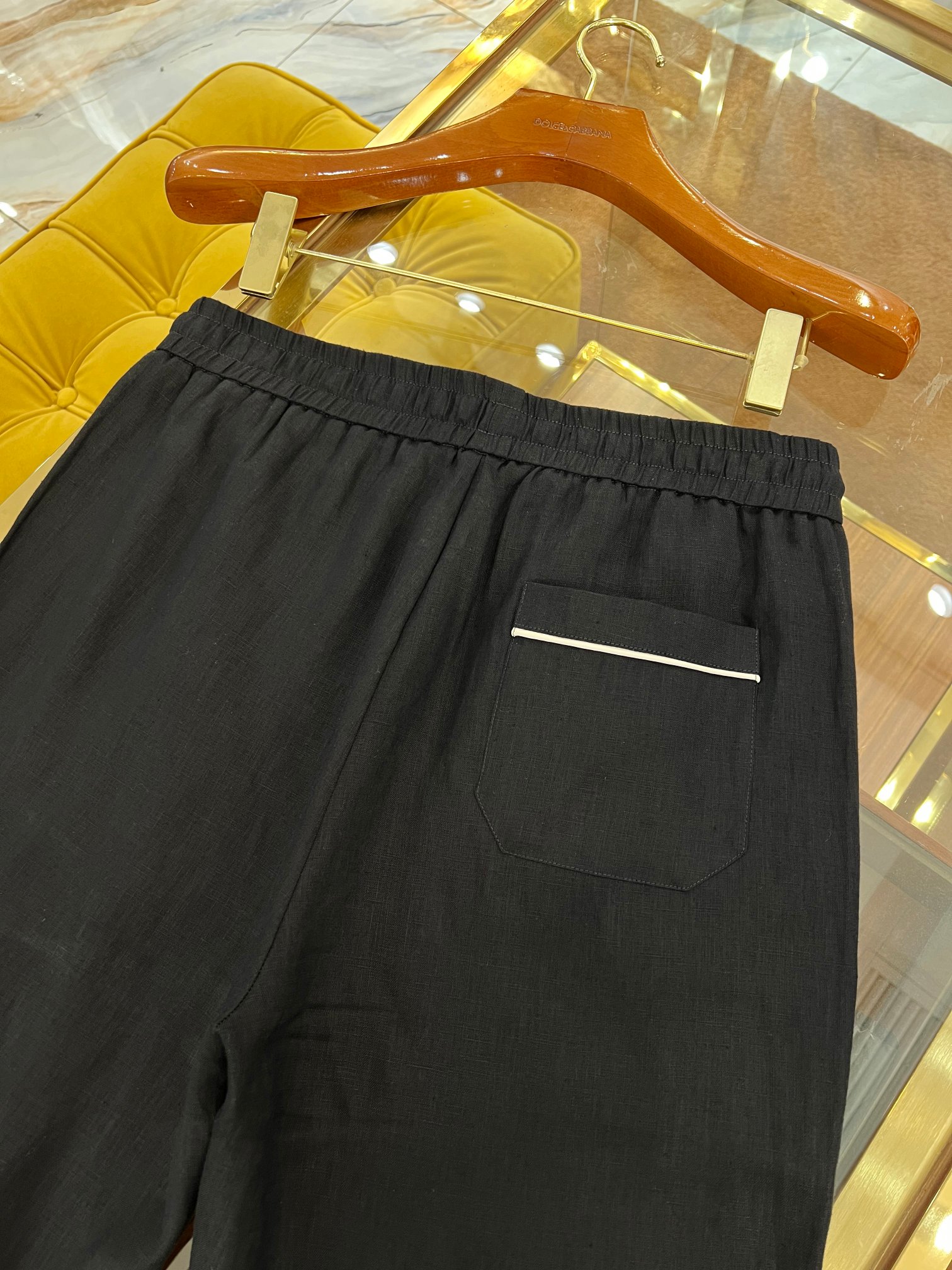 /套  2025SS🔥DG最新款休闲亚麻套装 新贵风系列 100%亚麻面料定织 细节全部对版 一套入不拆