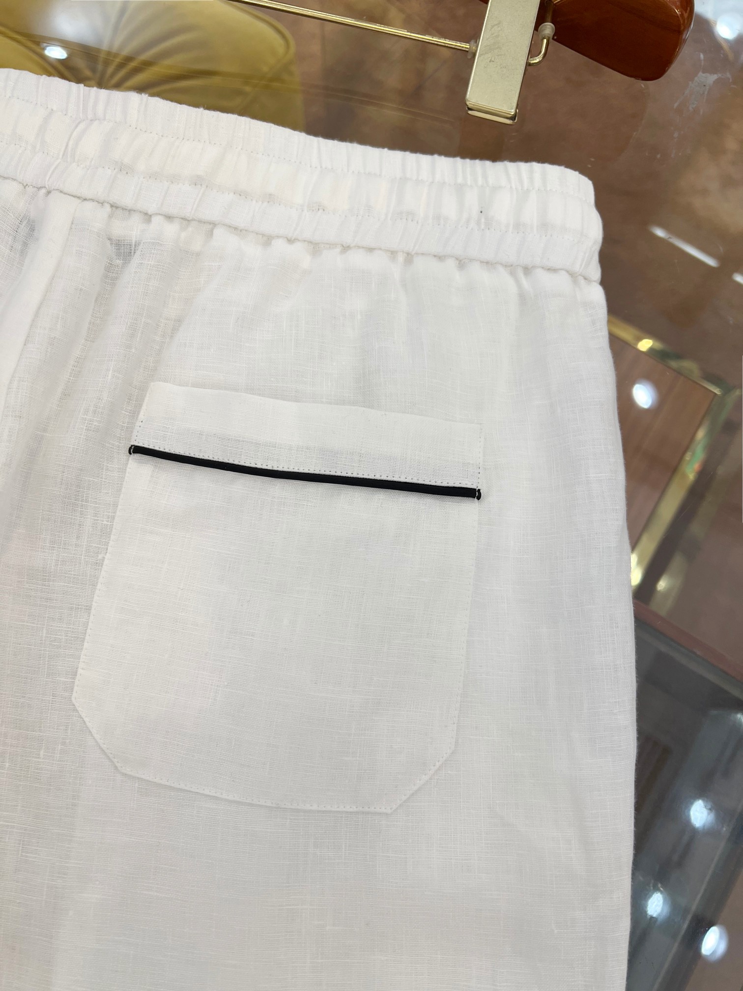 /套  2025SS🔥DG最新款休闲亚麻套装 新贵风系列 100%亚麻面料定织 细节全部对版 一套入不拆