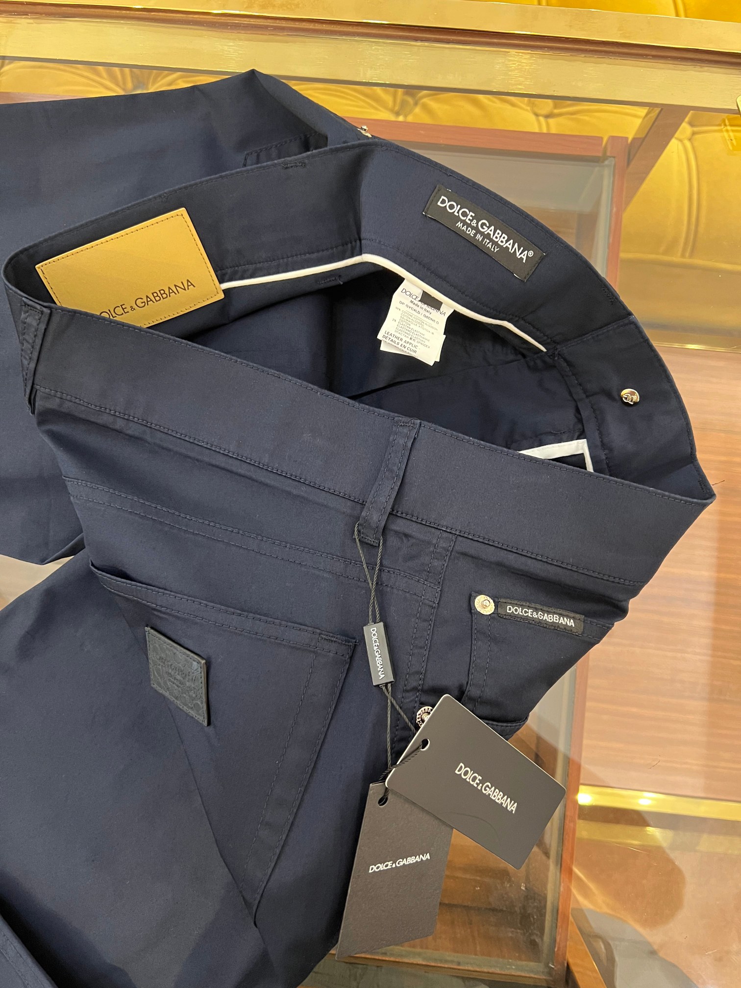 “2025 SS🔥DG New Five-Pack Leisure Pants: Glucose Logo, Cotton Fabric, Zipper Hardware, Size 44-54” - 图片 9