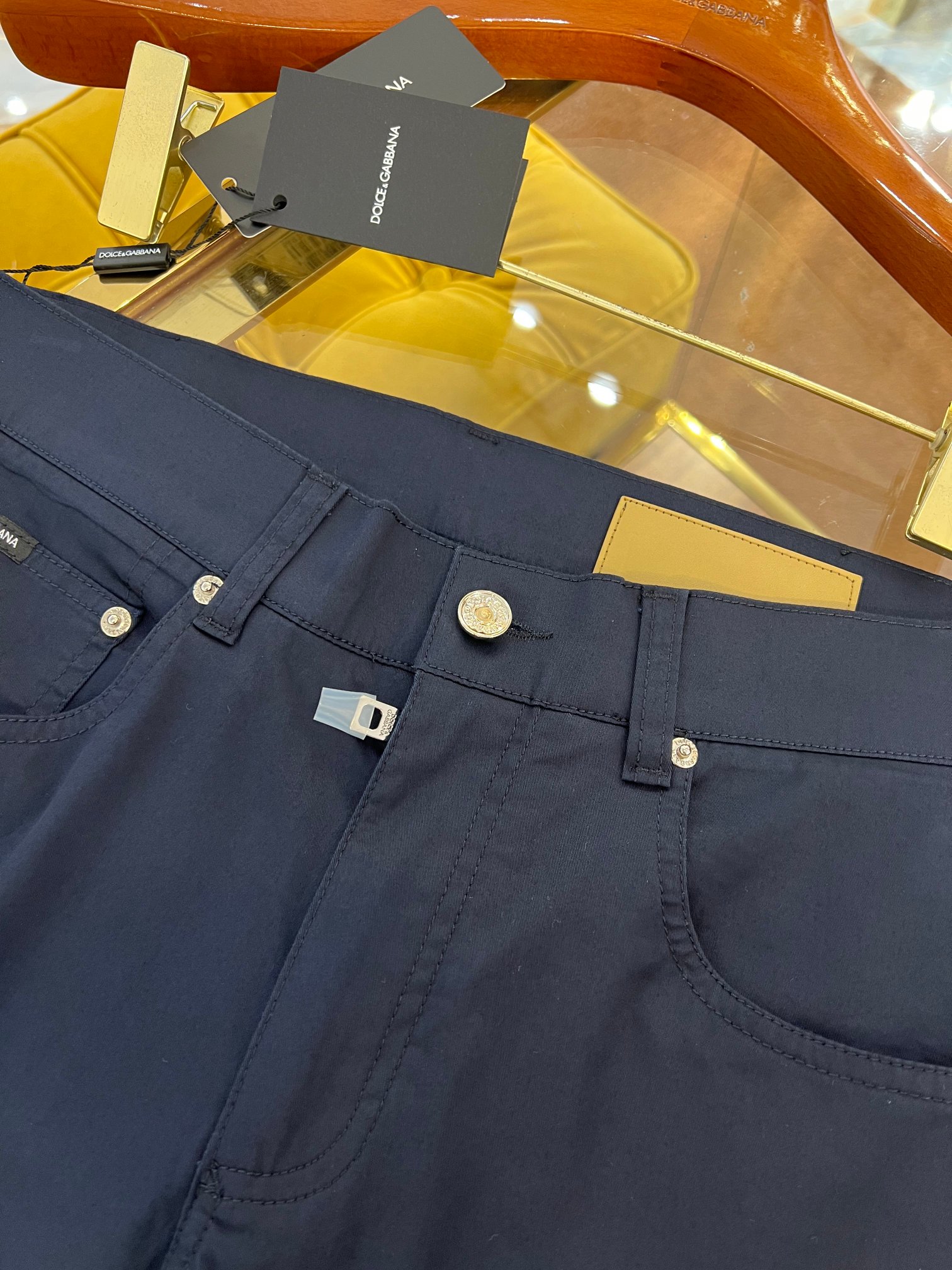“2025 SS🔥DG New Five-Pack Leisure Pants: Glucose Logo, Cotton Fabric, Zipper Hardware, Size 44-54” - 图片 8