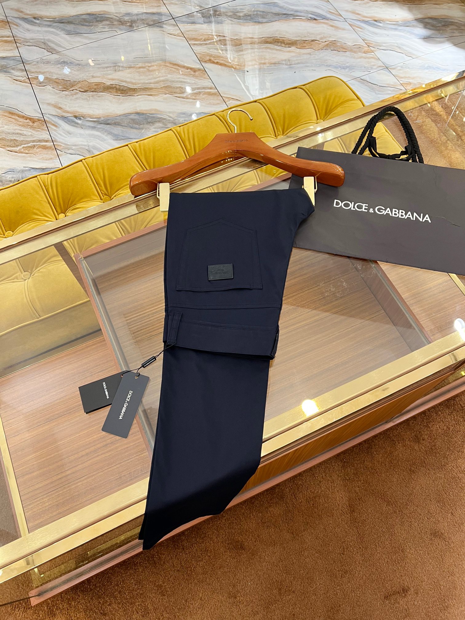 “2025 SS🔥DG New Five-Pack Leisure Pants: Glucose Logo, Cotton Fabric, Zipper Hardware, Size 44-54” - 图片 1