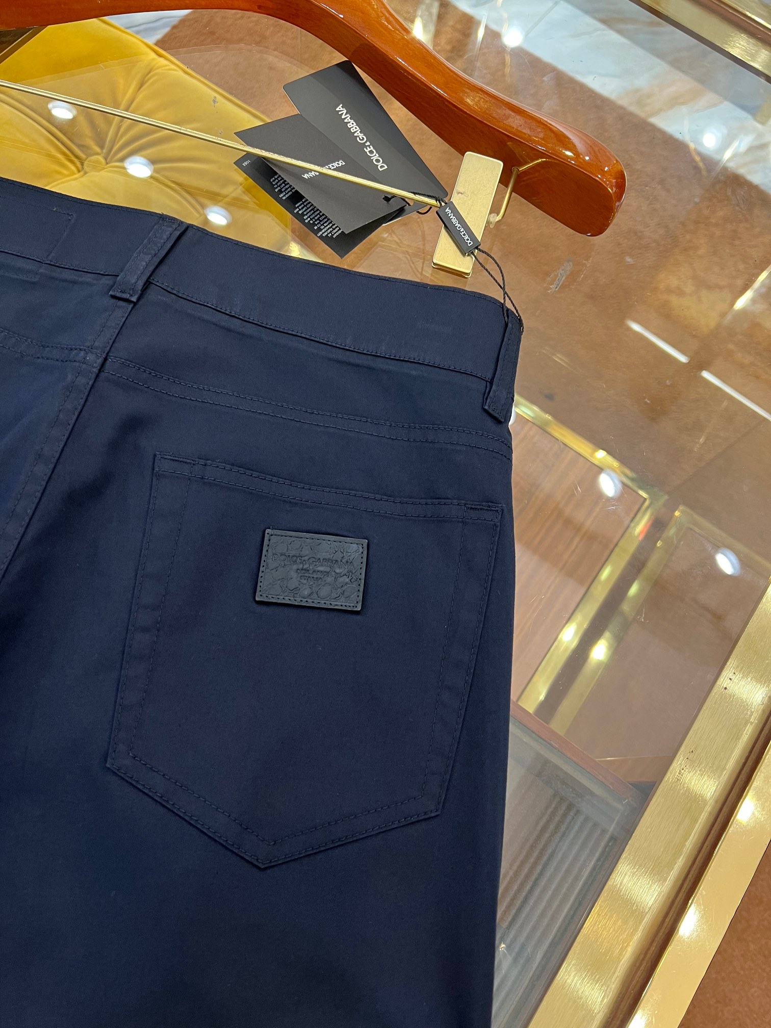 “2025 SS🔥DG New Five-Pack Leisure Pants: Glucose Logo, Cotton Fabric, Zipper Hardware, Size 44-54” - 图片 5