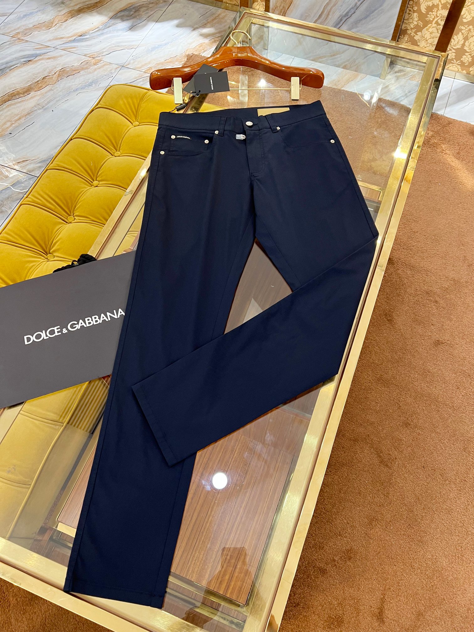 “2025 SS🔥DG New Five-Pack Leisure Pants: Glucose Logo, Cotton Fabric, Zipper Hardware, Size 44-54” - 图片 2