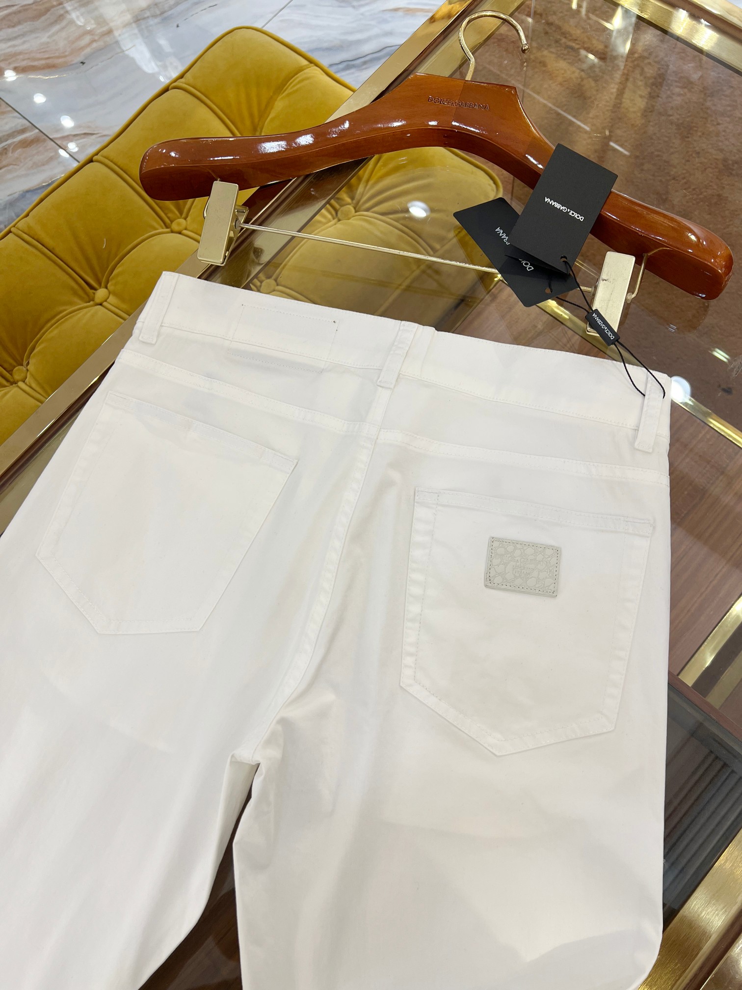 New SS🔥DG Leisure Pants Five-Pack: Alligator Logo, Gold Zipper, Cotton Fabric, Sizes 44-54 - 图片 4