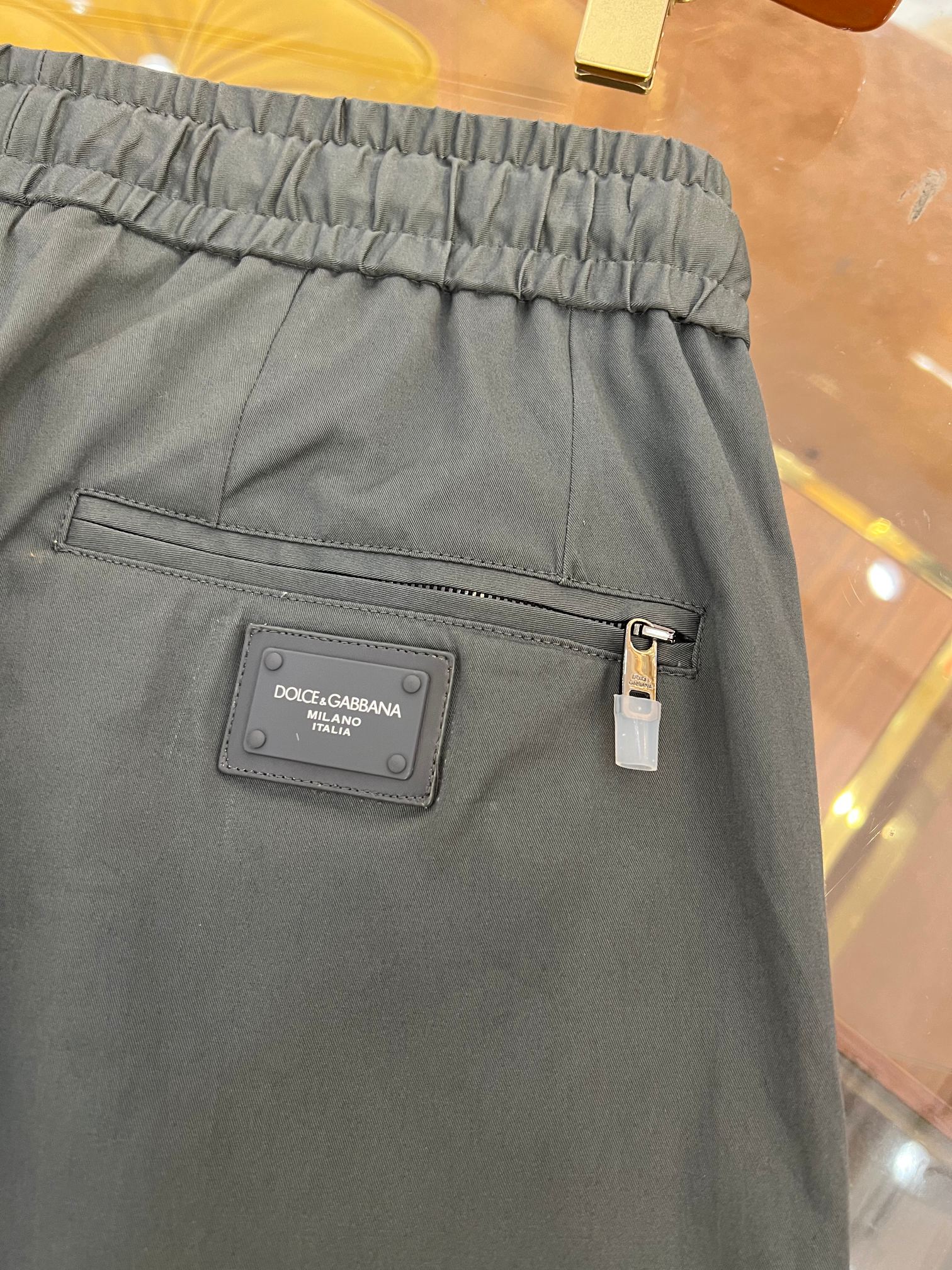   2025SS🔥DG新款休闲裤 经典款配色皮牌logo 棉质弹力薄料 完美五金拉链定制 百搭自留 Si