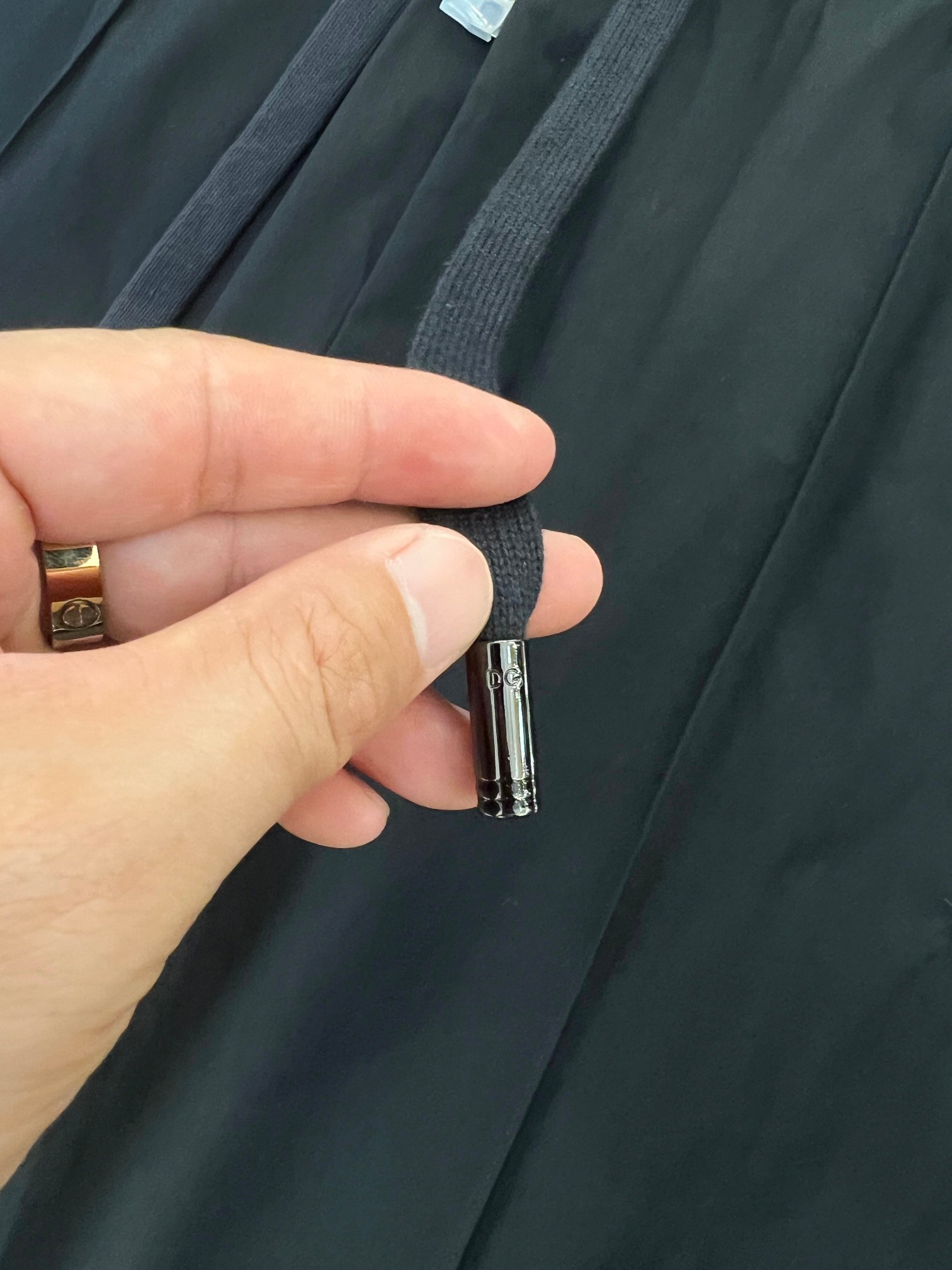   2025SS🔥DG新款休闲裤 经典款配色皮牌logo 棉质弹力薄料 完美五金拉链定制 百搭自留 深蓝