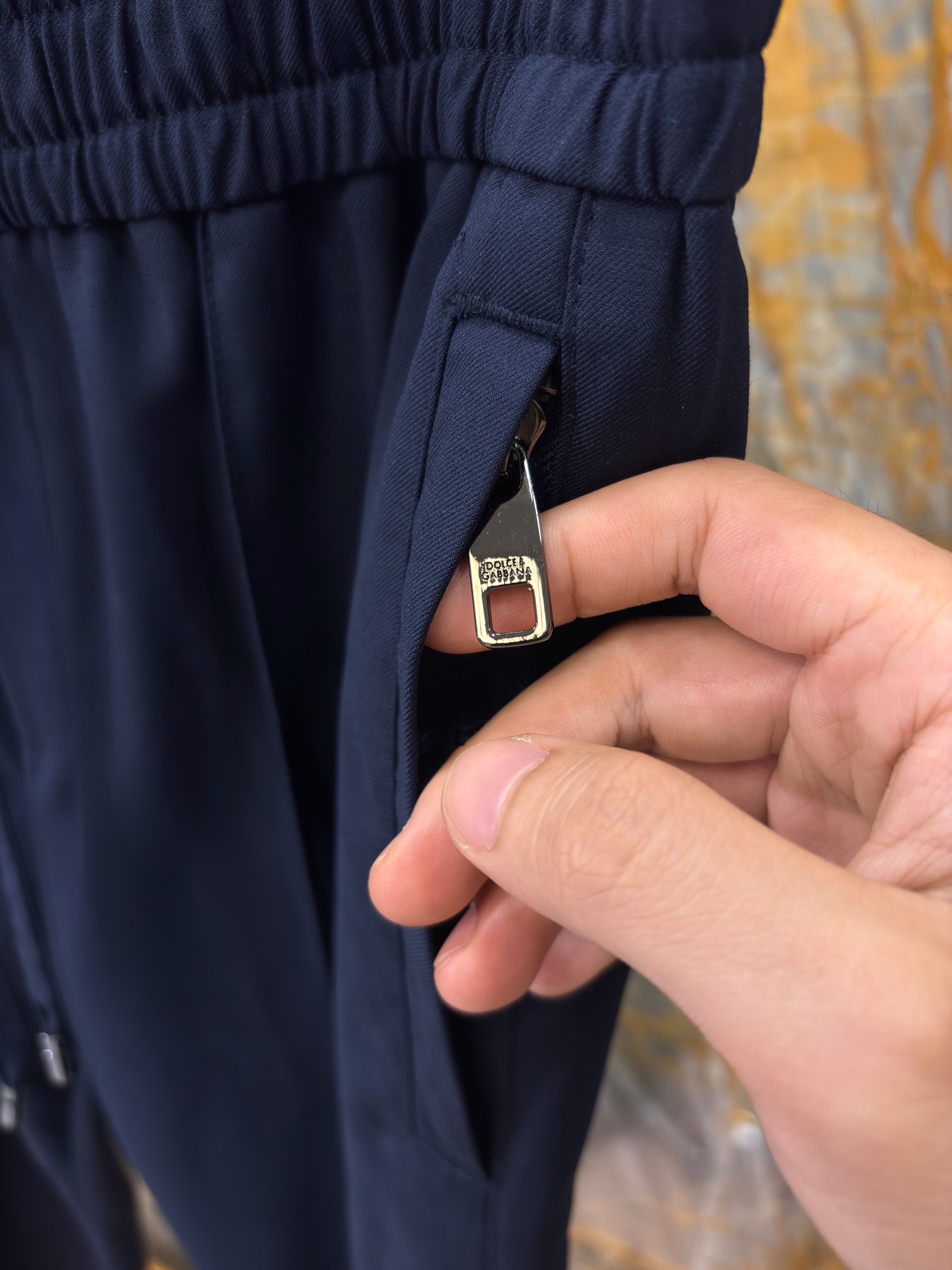 2025/AW🔥新款羊毛休闲裤 100%进口羊毛面料 光泽质感超级好 直筒裤型 老钱穿搭必备 蓝色已断货