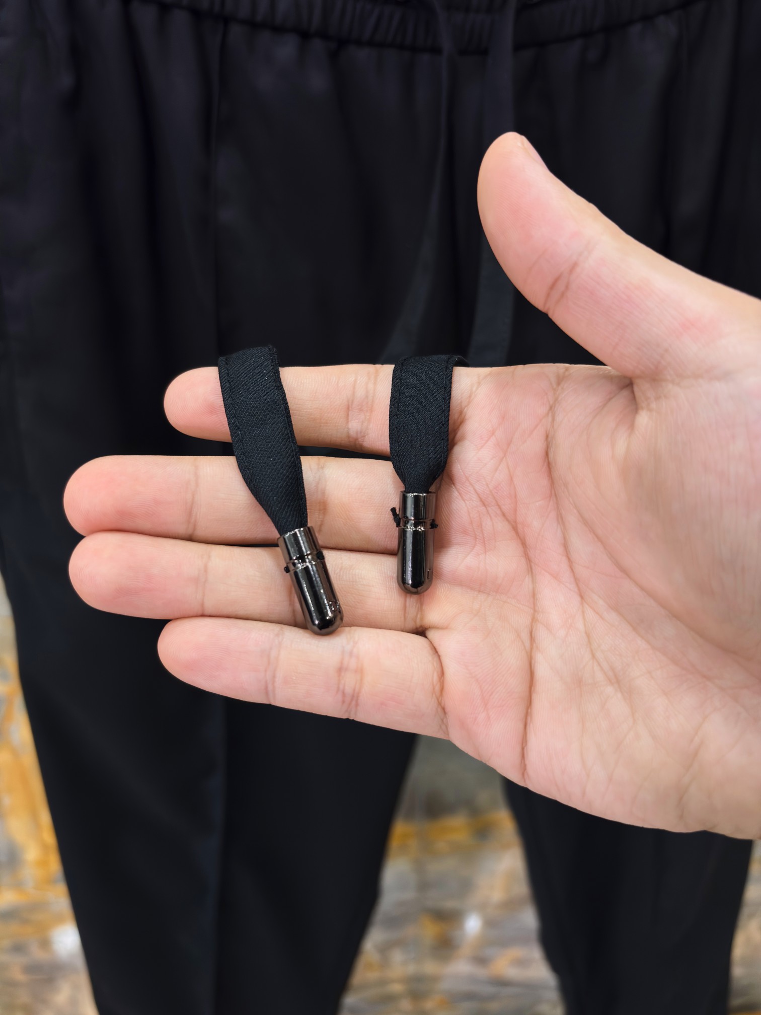 2025/AW🔥新款羊毛休闲裤 100%进口羊毛面料 光泽质感超级好 直筒裤型 老钱穿搭必备 黑色 Si