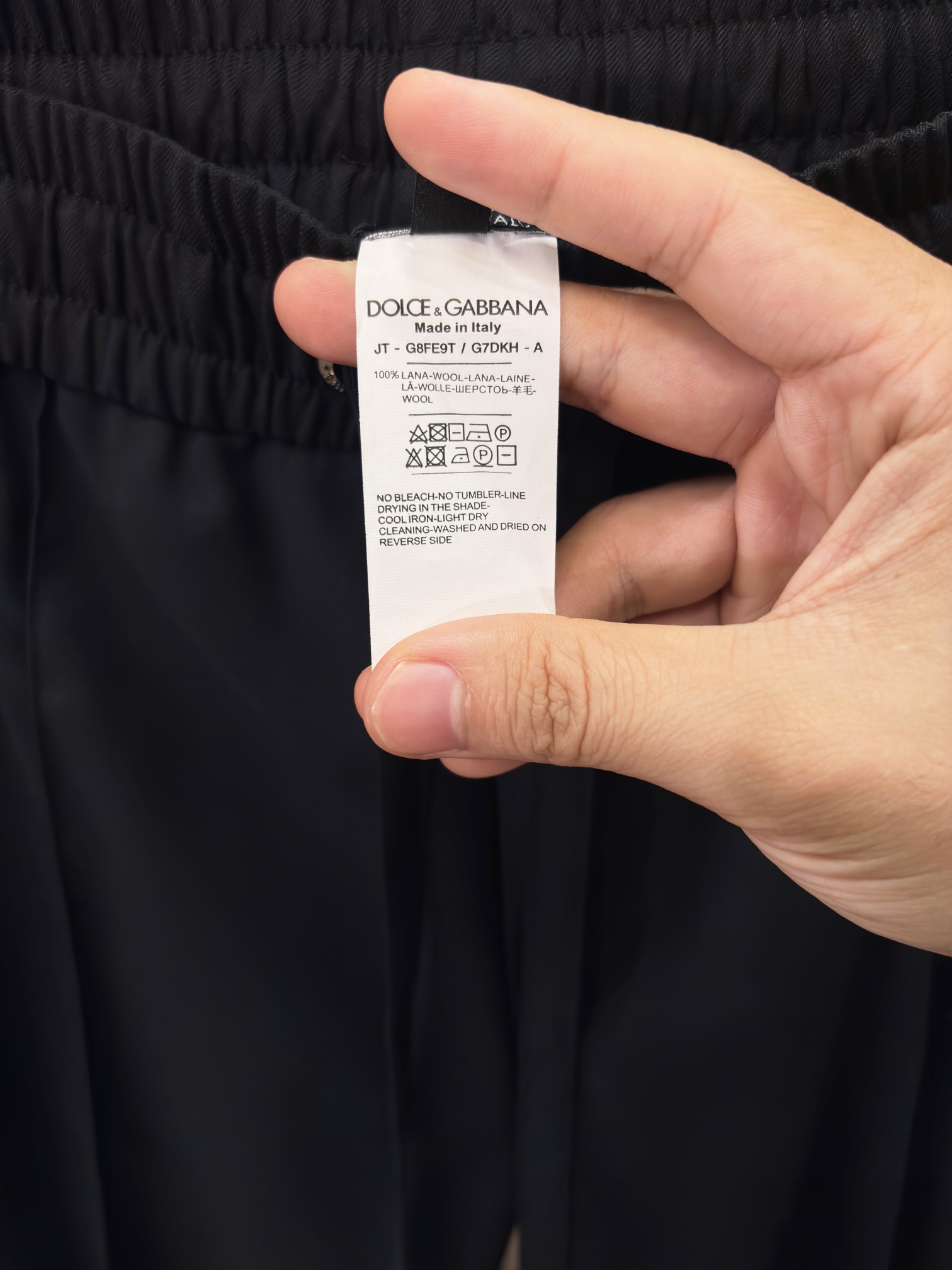 2025/AW🔥新款羊毛休闲裤 100%进口羊毛面料 光泽质感超级好 直筒裤型 老钱穿搭必备 黑色 Si