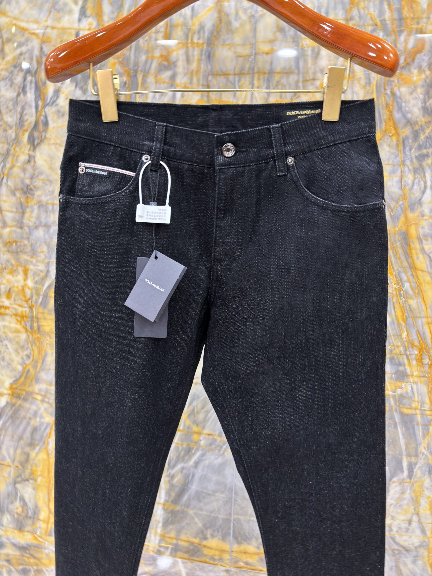 2025/AW🔥最新款DG 顶级牛仔裤 进口丹宁红边布面料 独家大皮牌 高档拉链五金定制 REGULAR