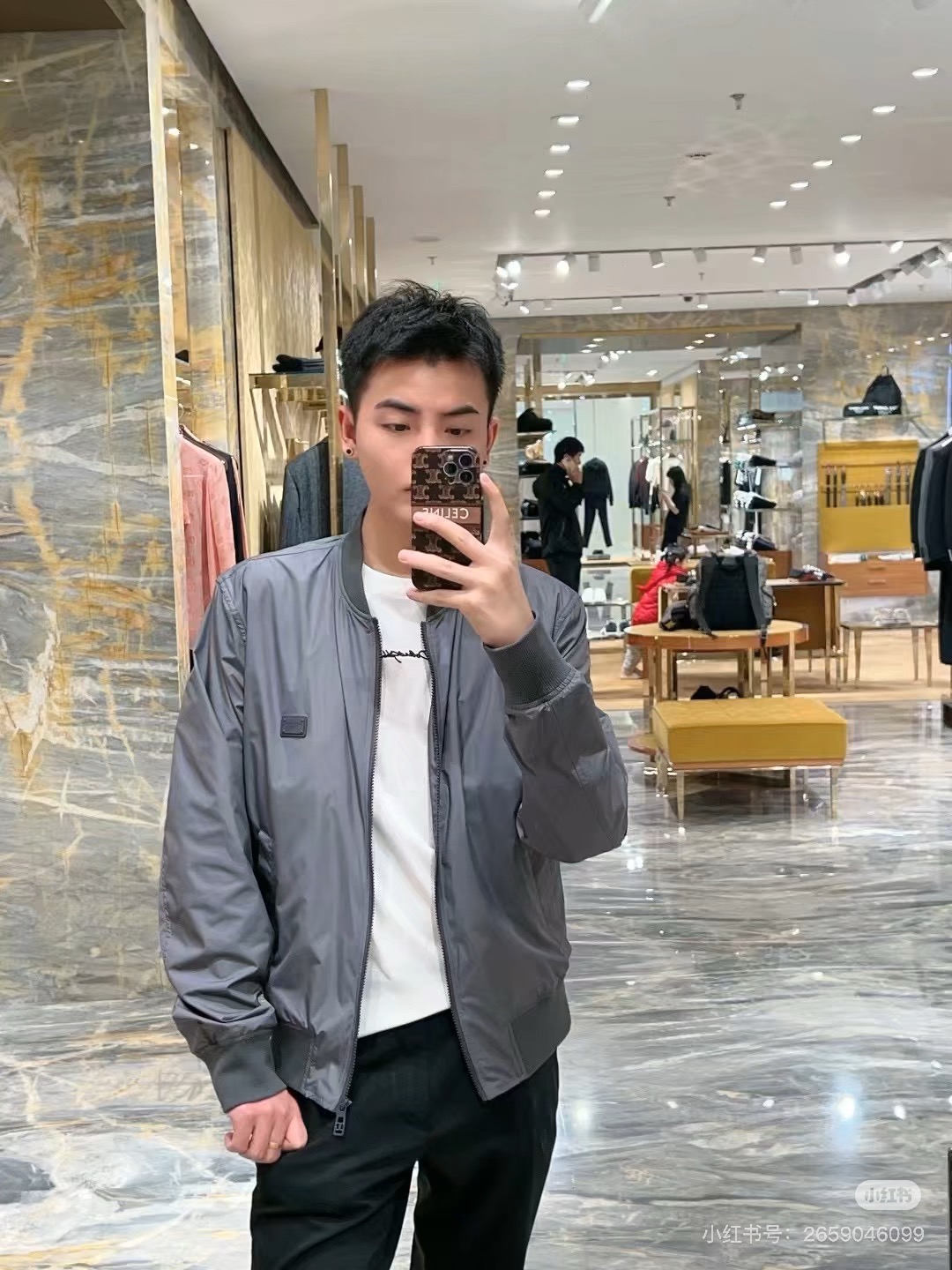 NO:607161,The most popular elephant gray jacket won,,jackets & coats,alexander wang19860909最火大象灰夹克拿下,,jackets & coats,alexander wang,Men's clothing
